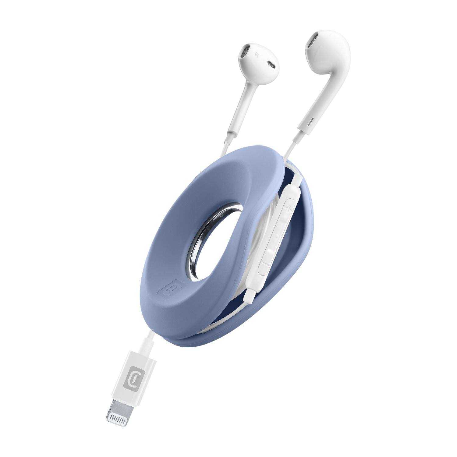 Cellularline Cellularline Hoop + Kabelhaspel Wit