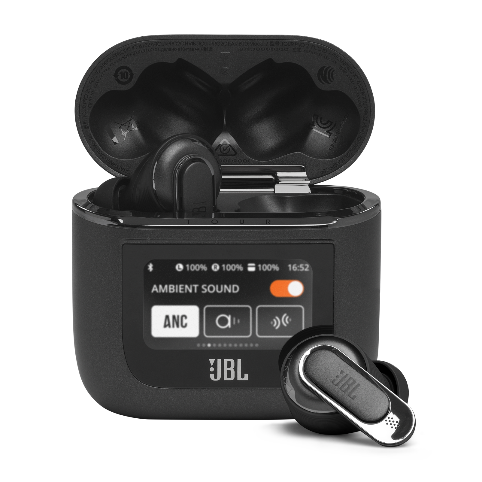 JBL JBL Tour Pro 2 Zwart