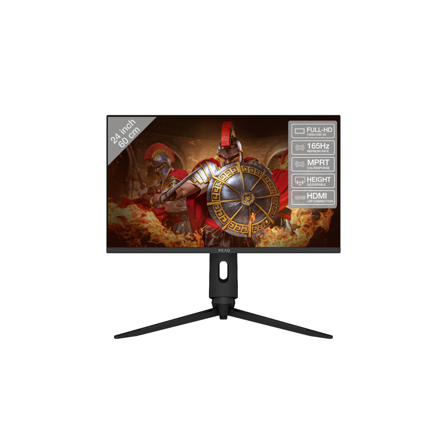 PEAQ Peaq Pmog241-ffk - 24 Inch 1920 X 1080 (full Hd) 1 Ms 165 Hz