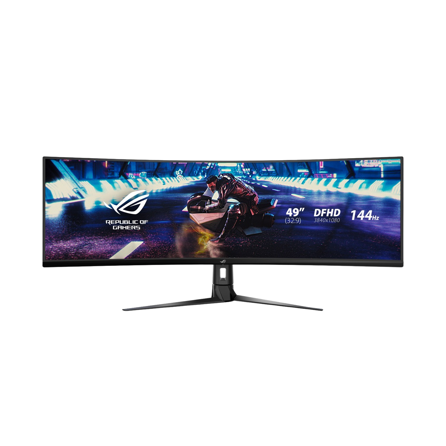 Asus Asus Rog Strix Xg49vq - 49 Inch 3840 X 1080 (uw Full Hd) 4 Ms 144 Hz - Zwart