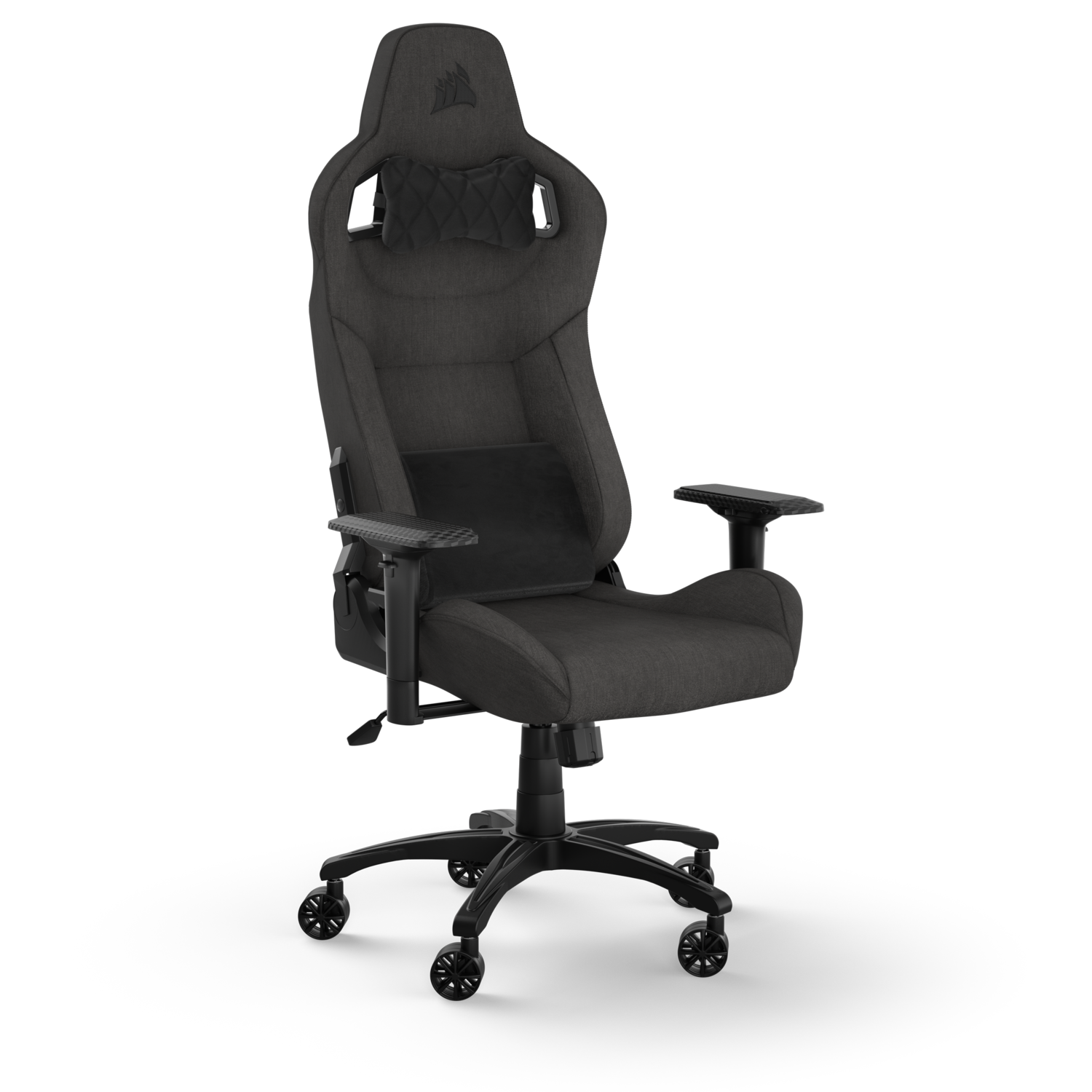Corsair Corsair T3 Rush 2023 Gamestoel - Comfortabel En Zacht Textiel Charcoal
