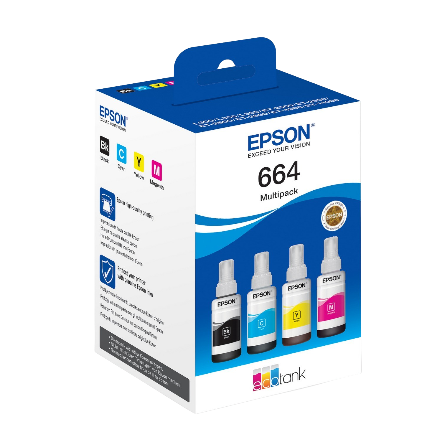 Epson Epson 664 Ink 4clr Multipak