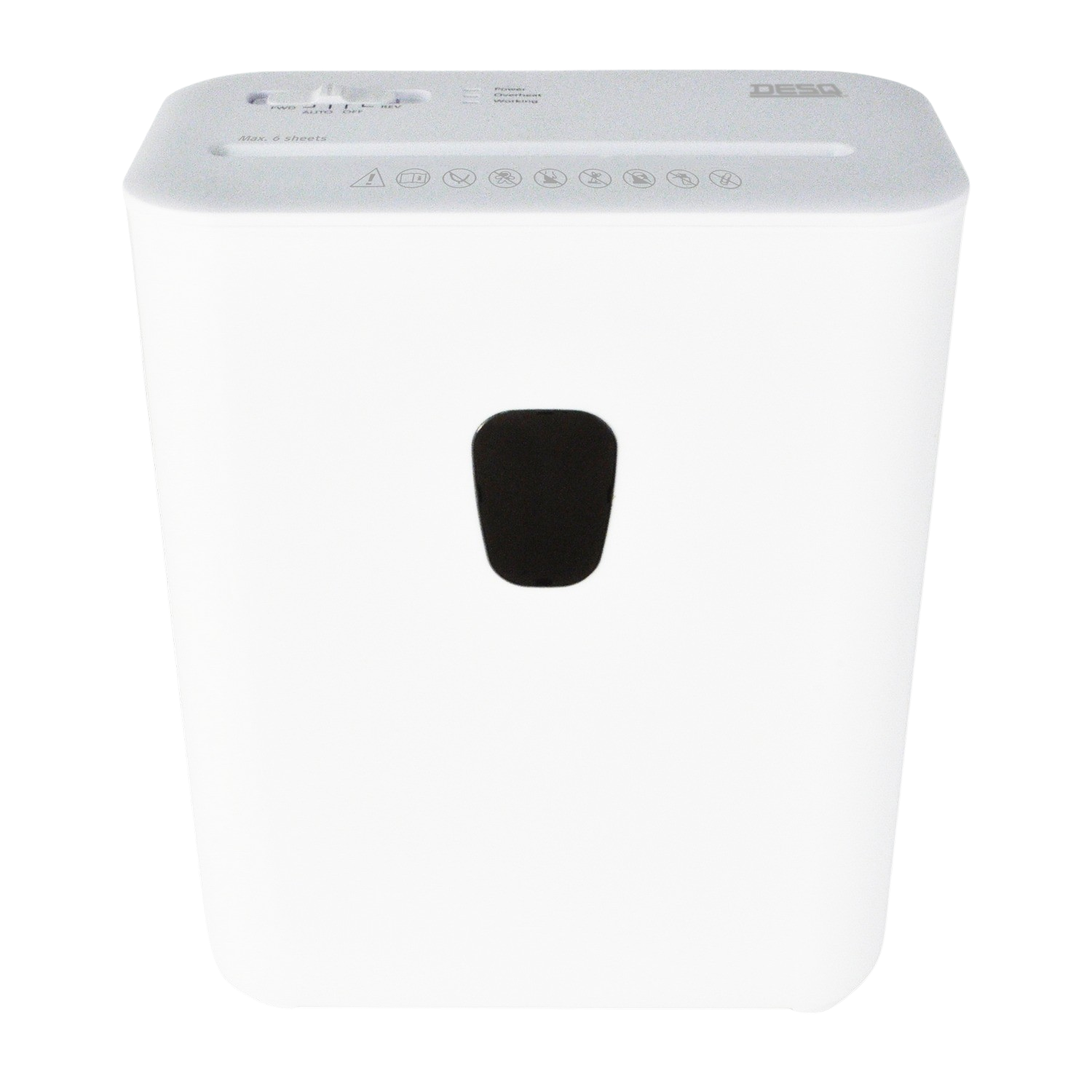 Desq Desq 20032 Papiervernietiger 8 Vel 4 X 38 Mm P-4 15 Liter Wit