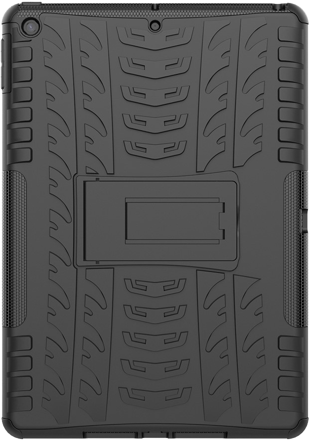 Just in case Just In Case Rugged Cover Voor Apple Ipad 10.2" (2021) - Zwart