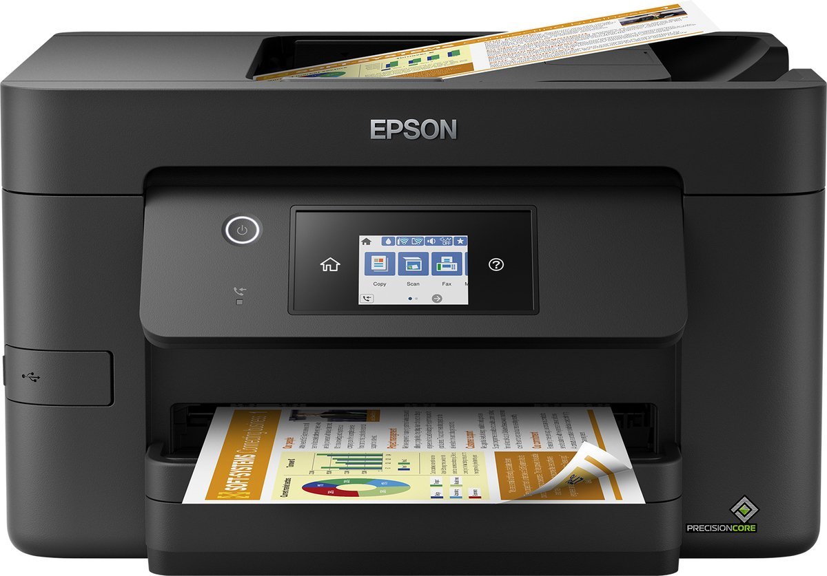 Epson Epson Workforce Pro Wf-3820dwf - Zwart