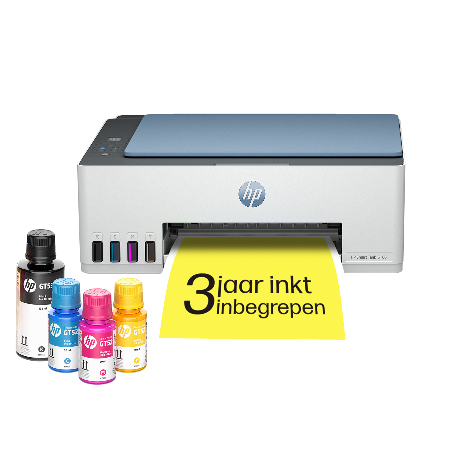 HP HP Smart Tank 5106 Aio - Printen Kopiëren En Scannen Inkt