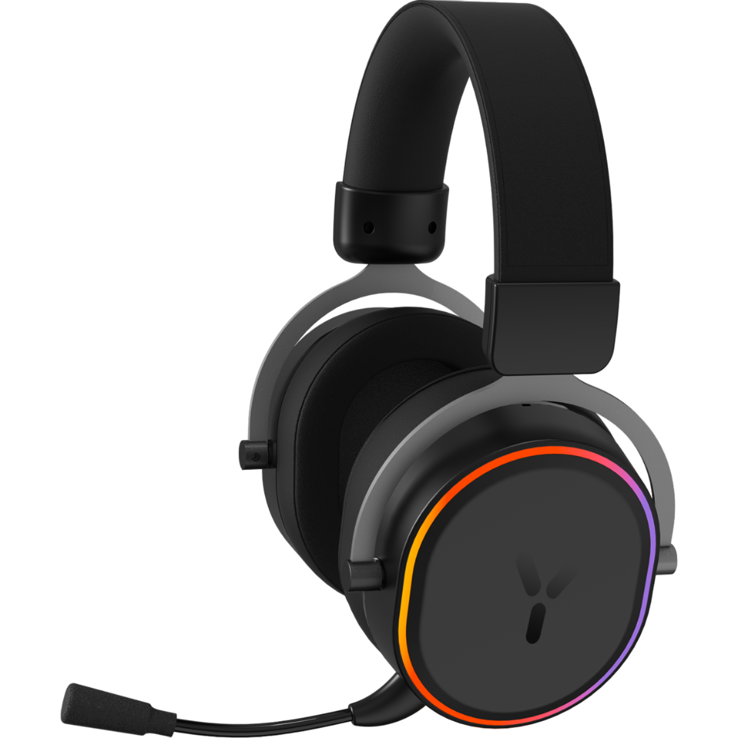 ISY ISY Igh 3000 Ultralight Gaming-headset Zwart