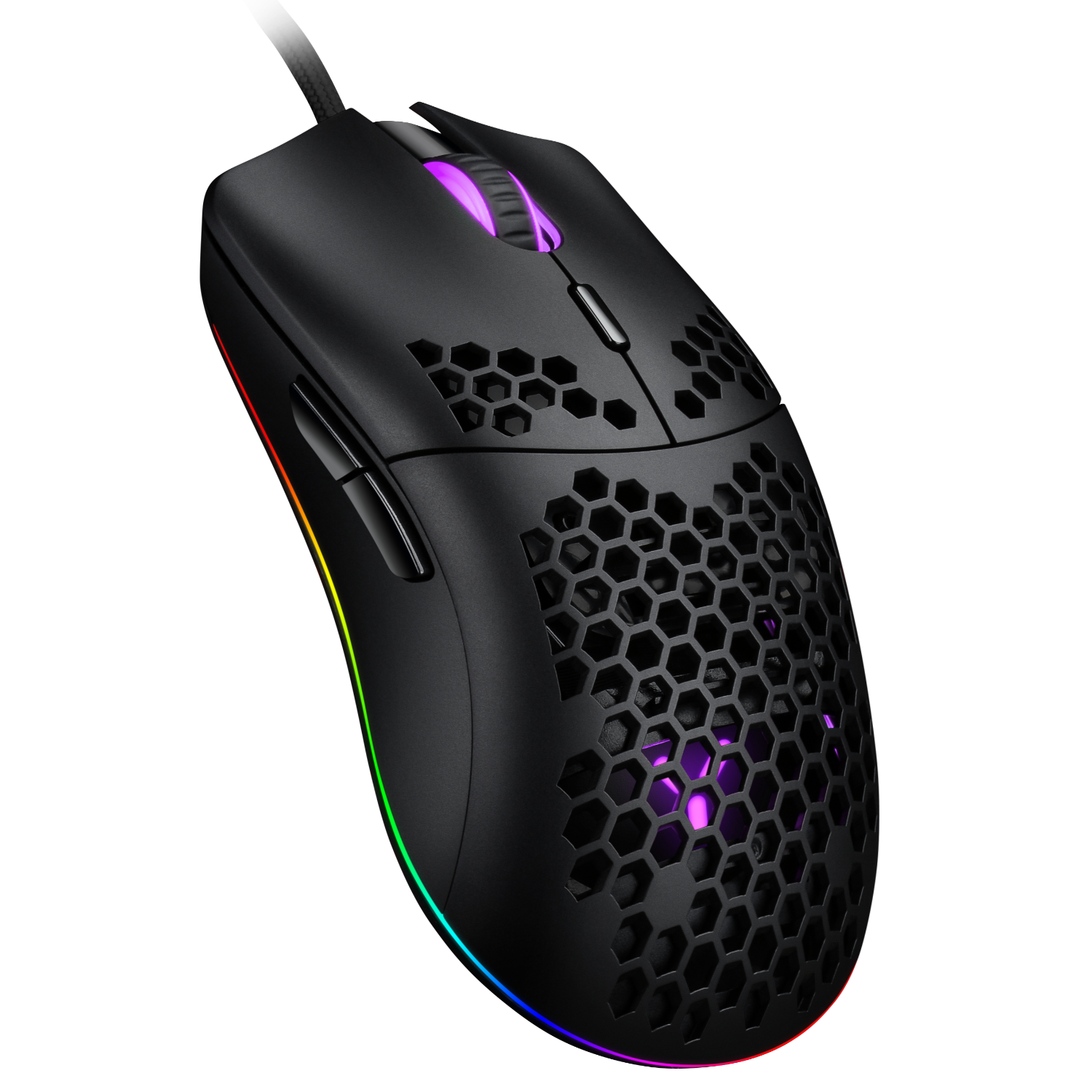 ISY ISY Igm 4000 Ultralight Rgb Gamingmuis Zwart