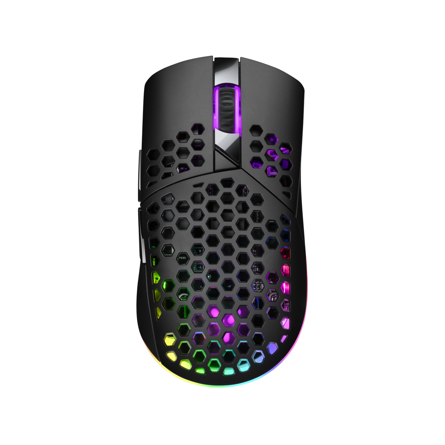 ISY ISY Igm 5000-bk Ultralight Wireless Rgb Gaming Mouse Zwart