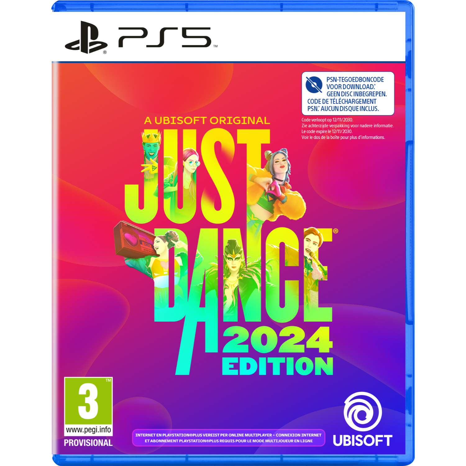 Ubisoft Ubisoft Just Dance 2024 (code-in-a-box) Playstation 5