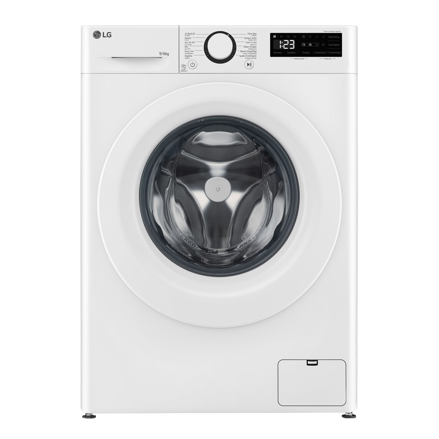 LG LG F4dr3096n3w Turbowash - Was-droogcombinatie 9 Kg + 6 1400 Rpm 71 Db