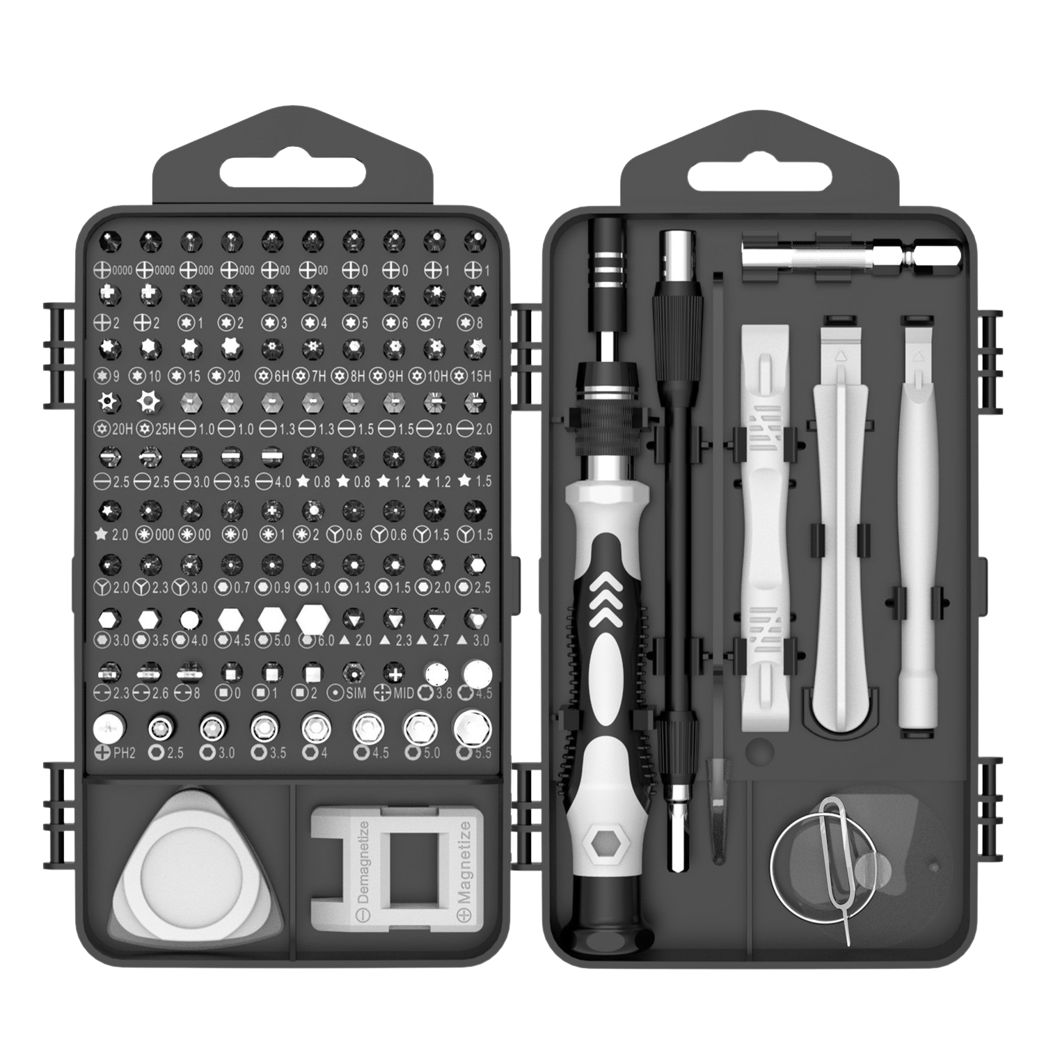 ISY ISY Isd 1000 117-in-1 Schroevendraaierset Zwart