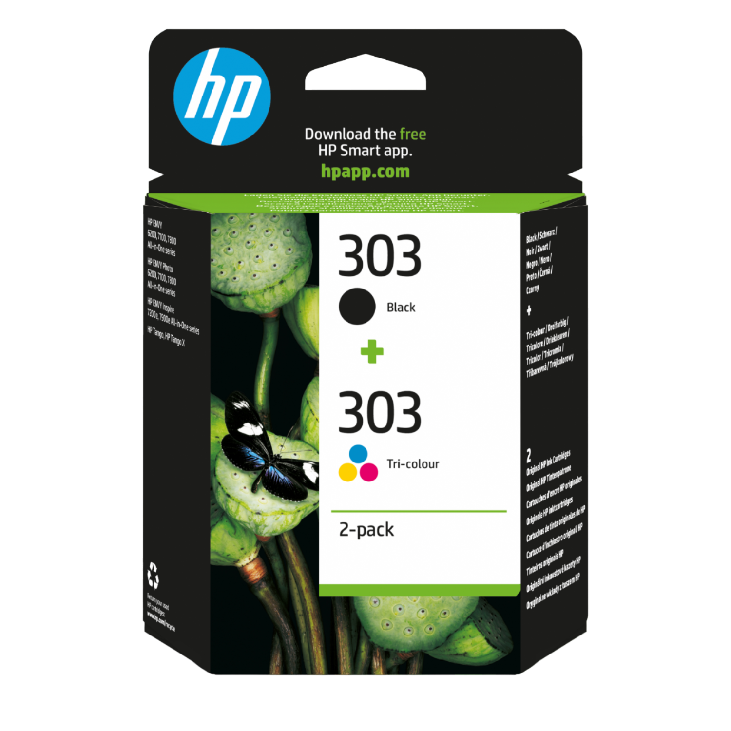HP HP 303 Multicolor + Zwart