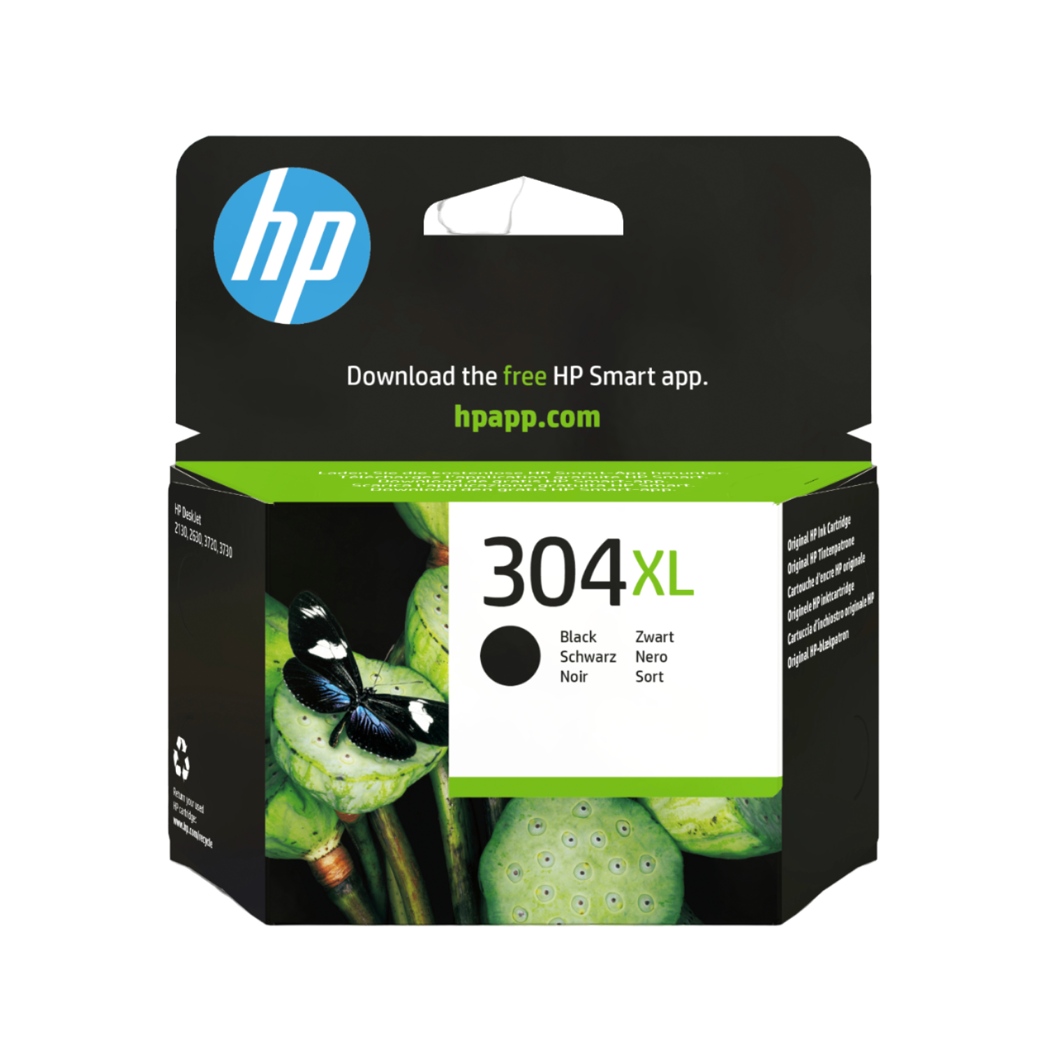 HP HP 304 Xl Zwart 2 Stuks