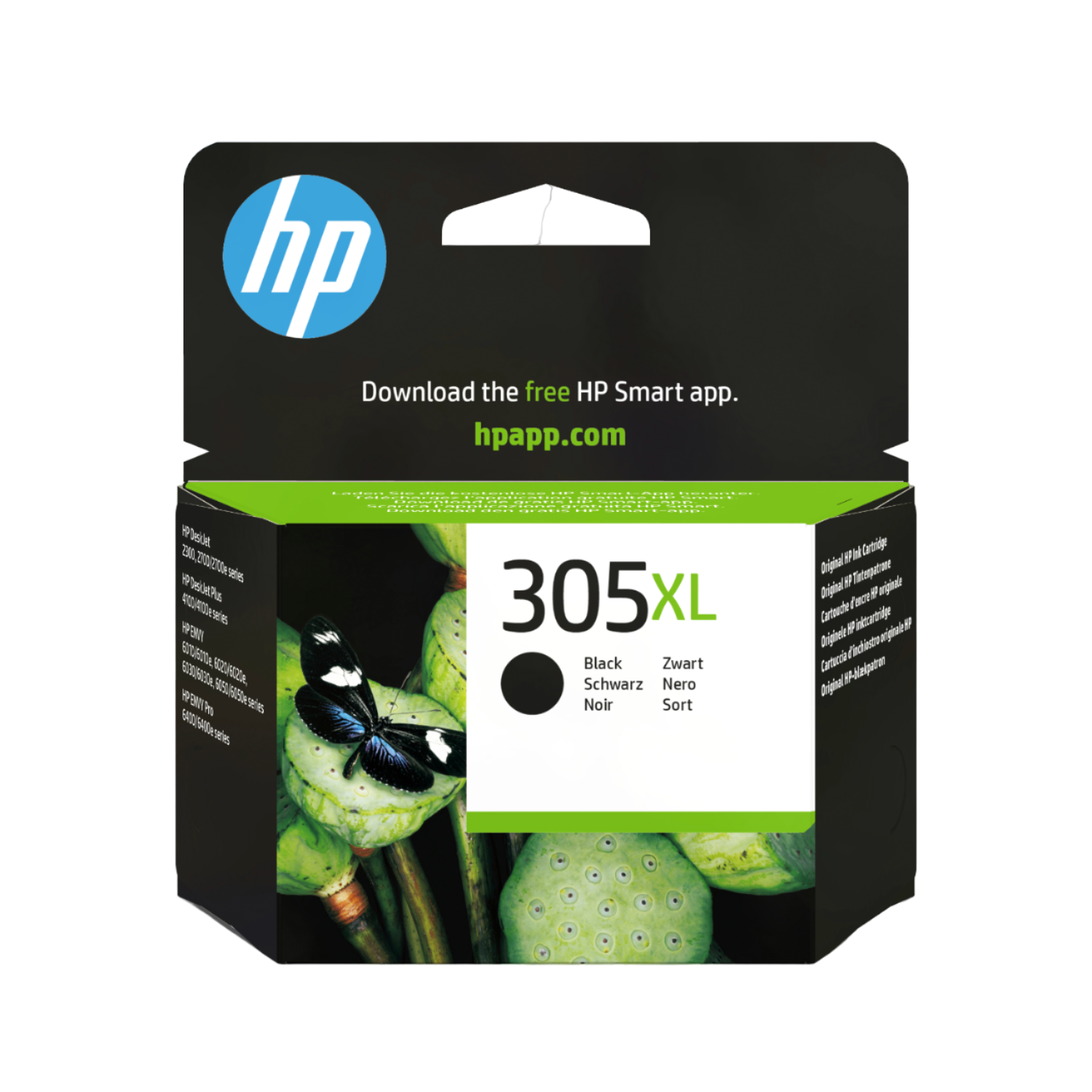 HP HP 305 Xl Zwart 2 Stuks