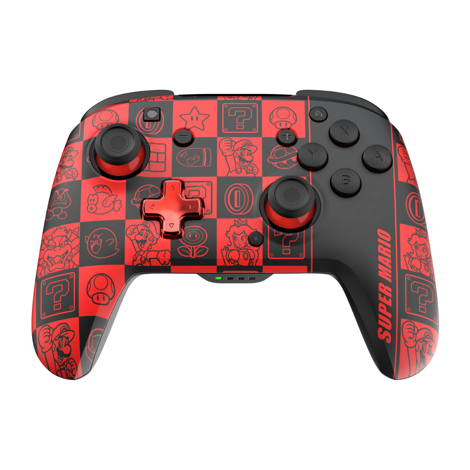 PDP PDP Gaming Rematch Draadloze Controller - Super Icon Glow In The Dark Nintendo Switch