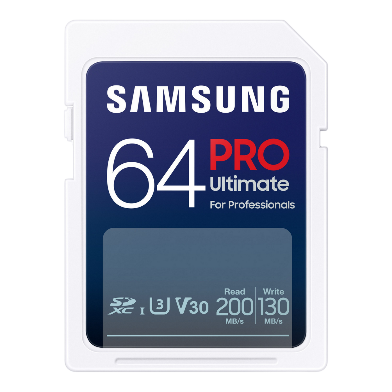 Samsung Samsung Samsung Pro Ultimate – Sd Kaart 64 Gb 200 & 130 Mb/s Geheugenkaart Camera