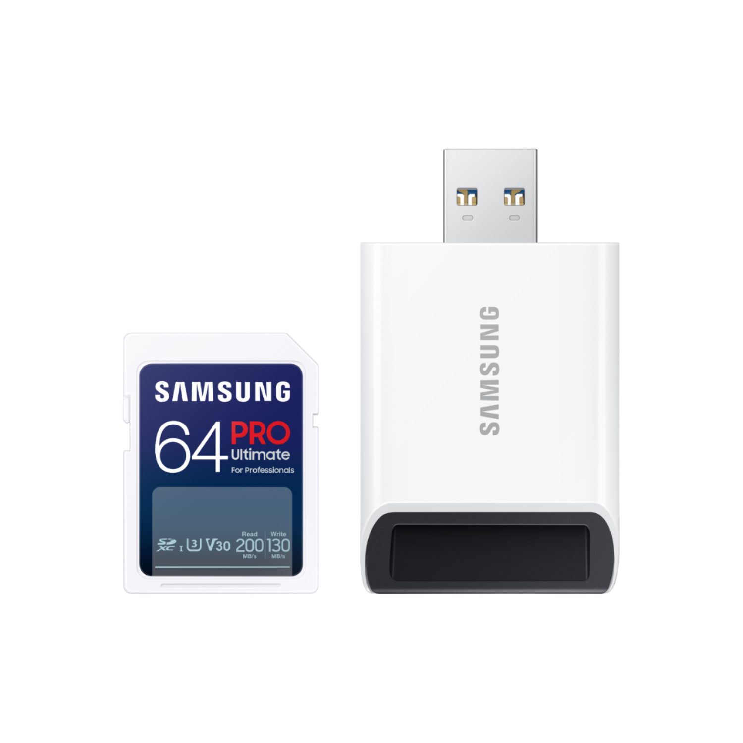 Samsung Samsung Sd Pro Ultimate 64 Gb Met Kaartlezer