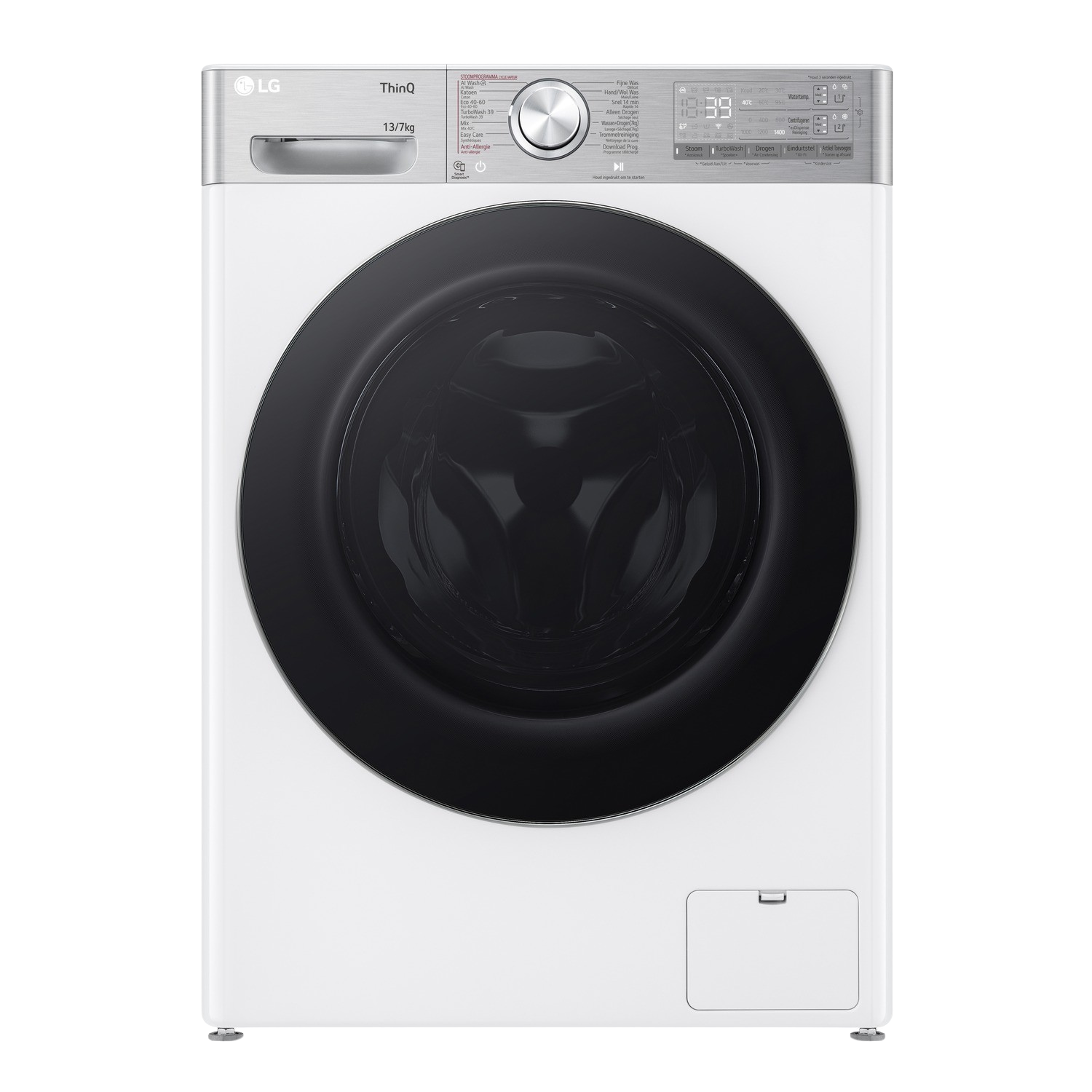 LG LG F4dr9537s2w Turbowash - Was-droogcombinatie 13 Kg + 7 1400 Rpm 71 Db