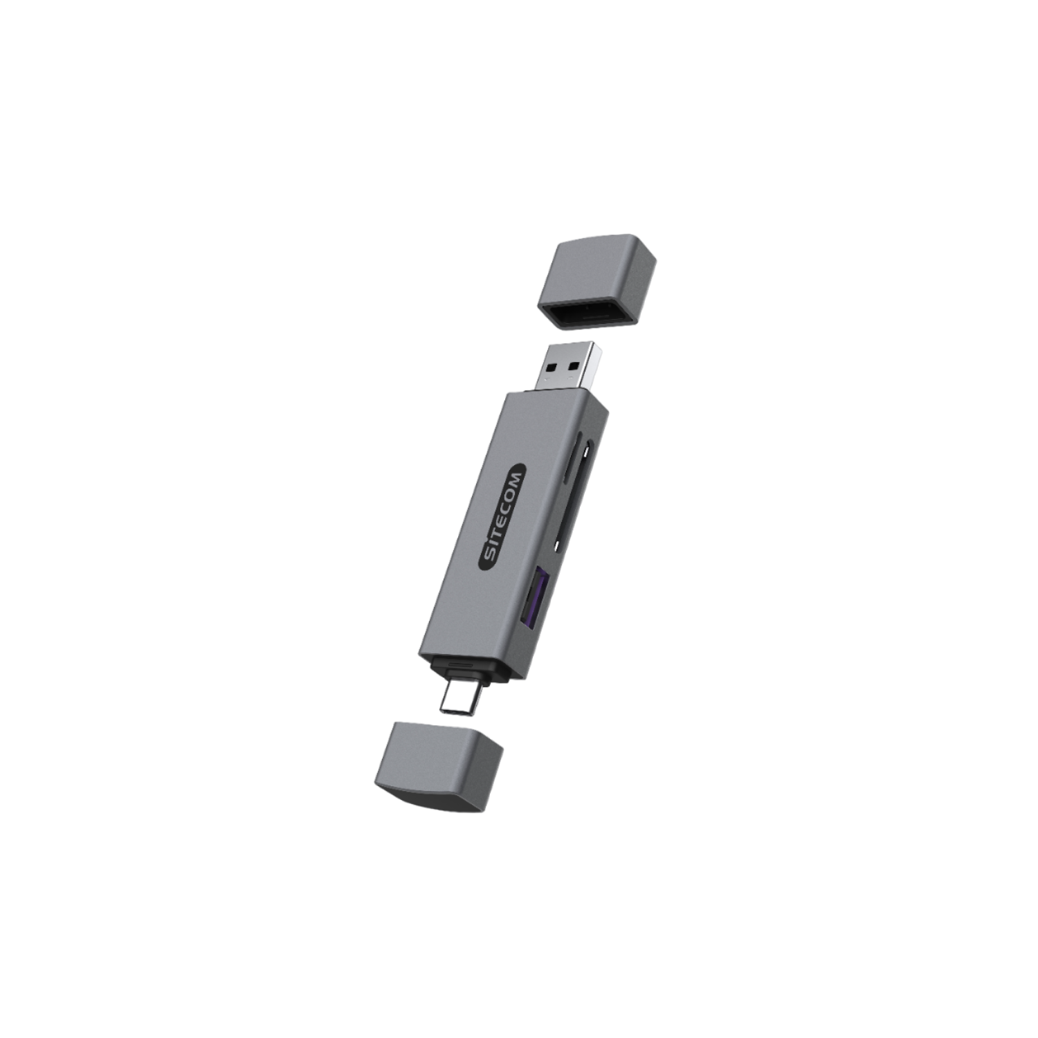 Sitecom Sitecom Usb-stick-kaartlezer Met Extra Usb-a (usb-a + Usb-c)