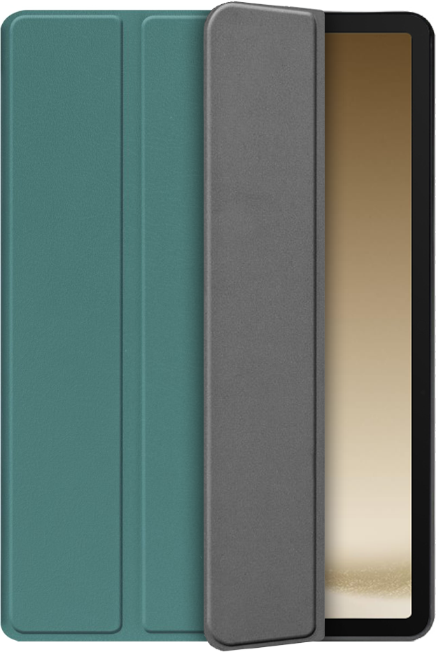 Just in case Just In Case Trifold Case Voor Samsung Galaxy Tab A9 - Groen