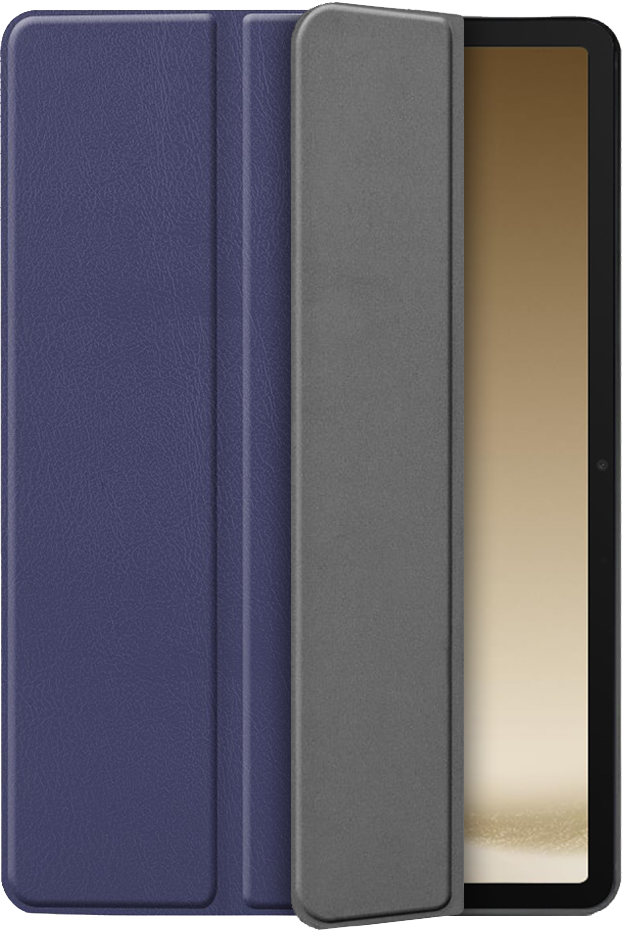 Just in case Just In Case Trifold Case Voor Samsung Galaxy Tab A9+ - Blauw