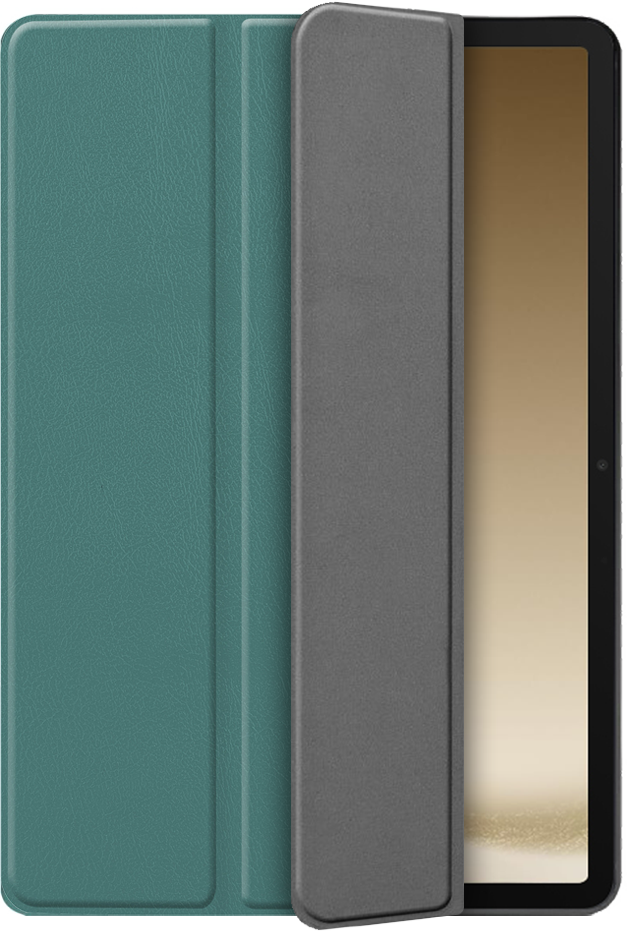 Just in case Just In Case Trifold Case Voor Samsung Galaxy Tab A9+ - Groen