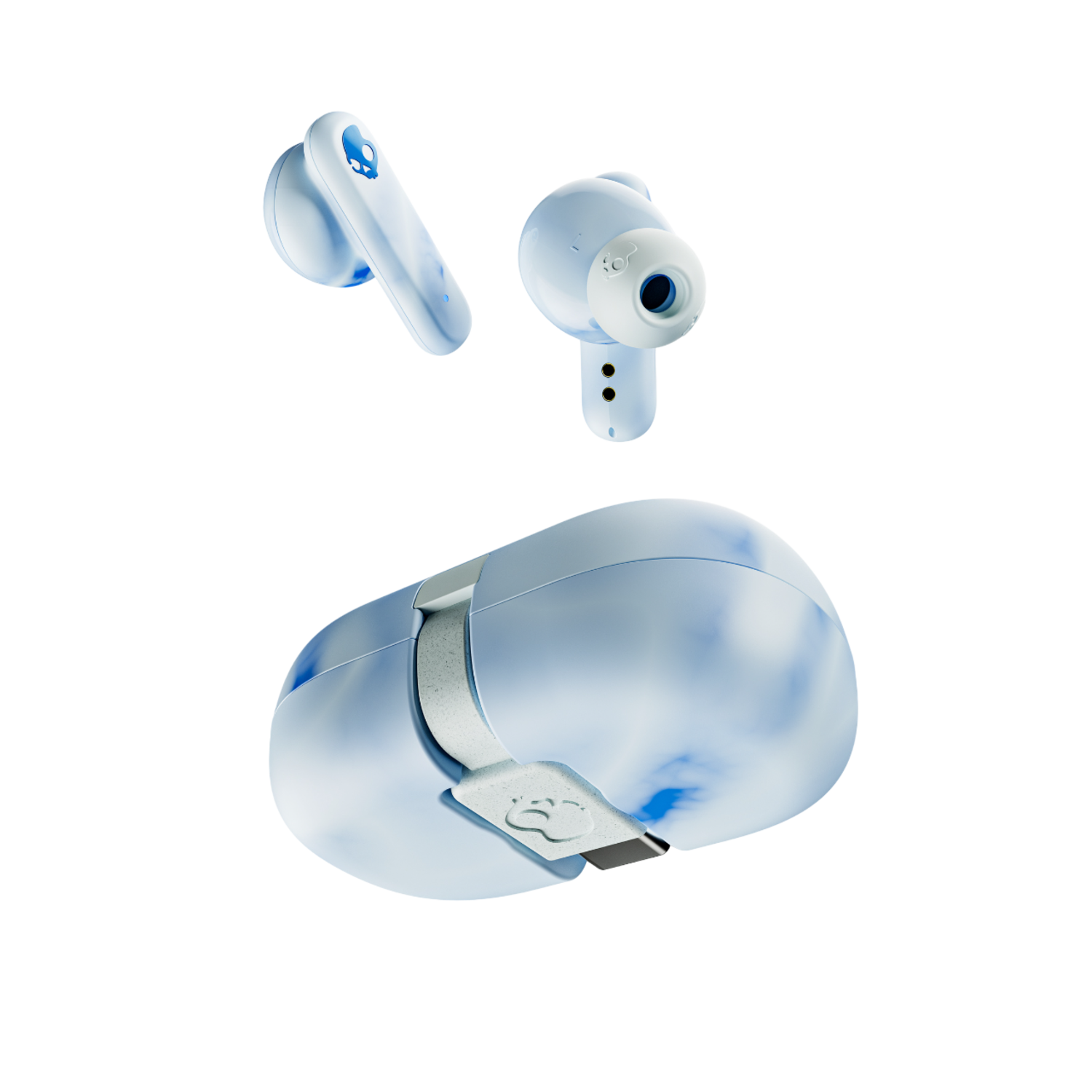 SKULLCANDY Skullcandy Ecobuds Oordopjes Blauw
