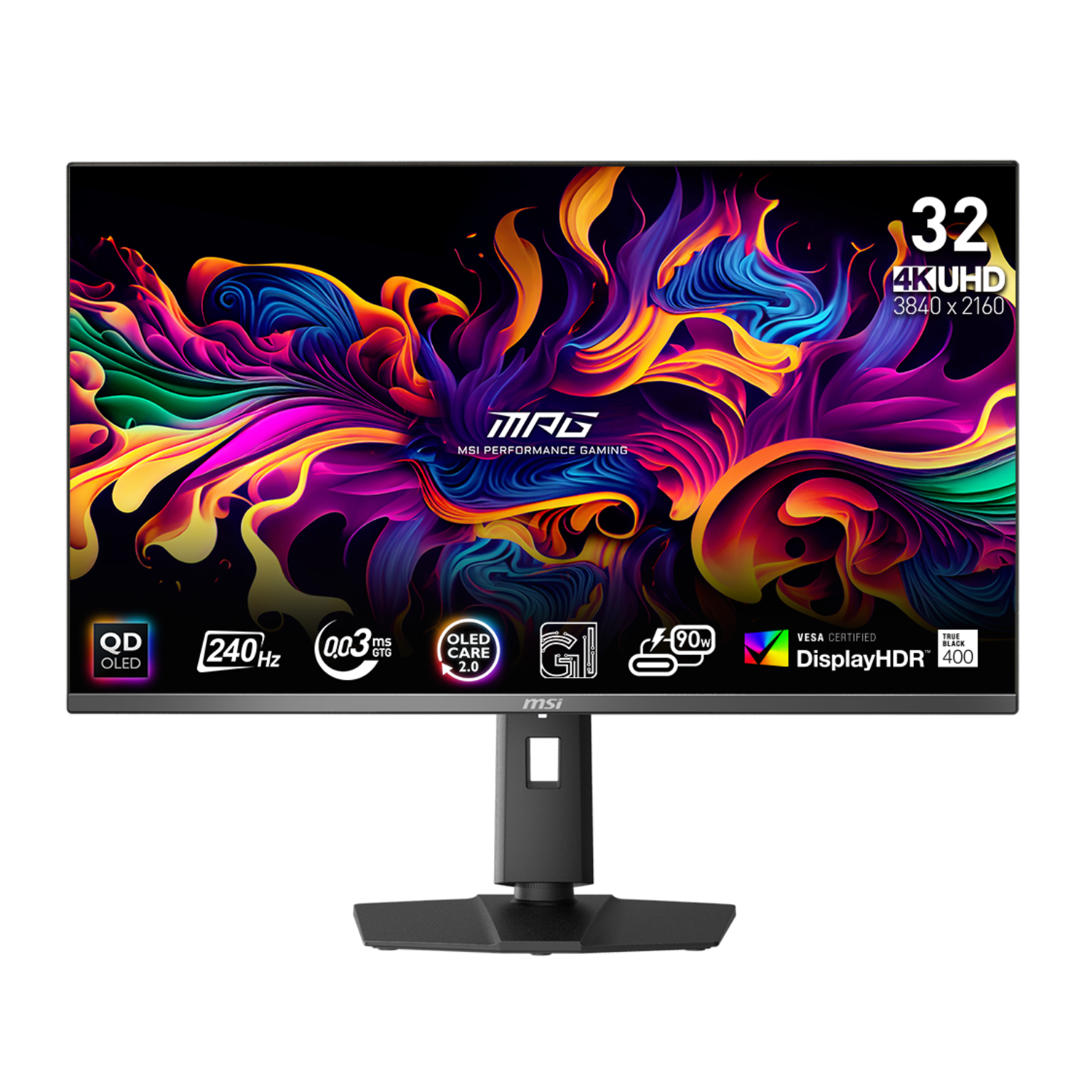 MSI MSI Mpg 321urx Qd-oled - 31.5 Inch 3840 X 2160 (ultra Hd 4k) 0.03 Ms 240 Hz