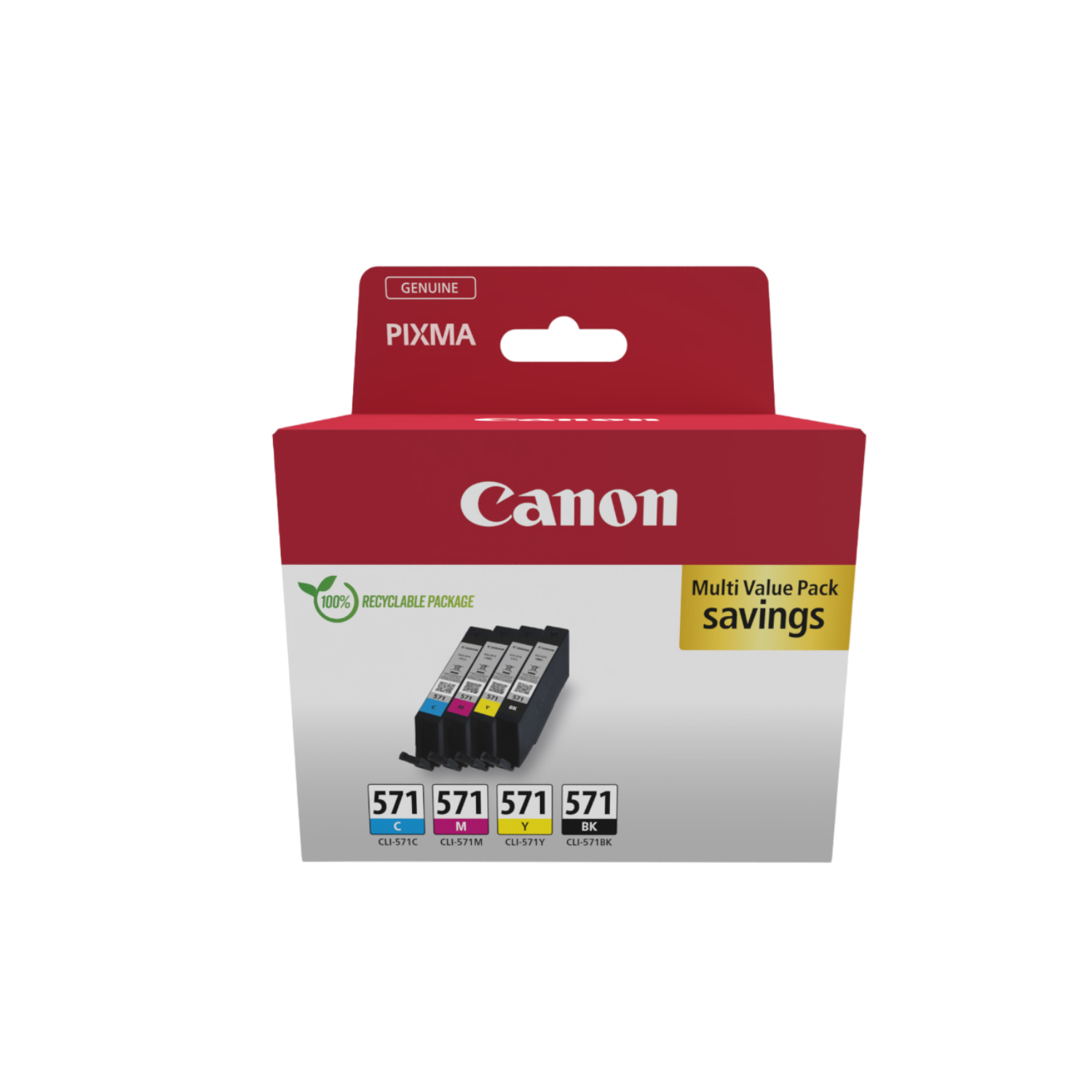 Canon Canon Cli-571 Bkcmy Multicolor