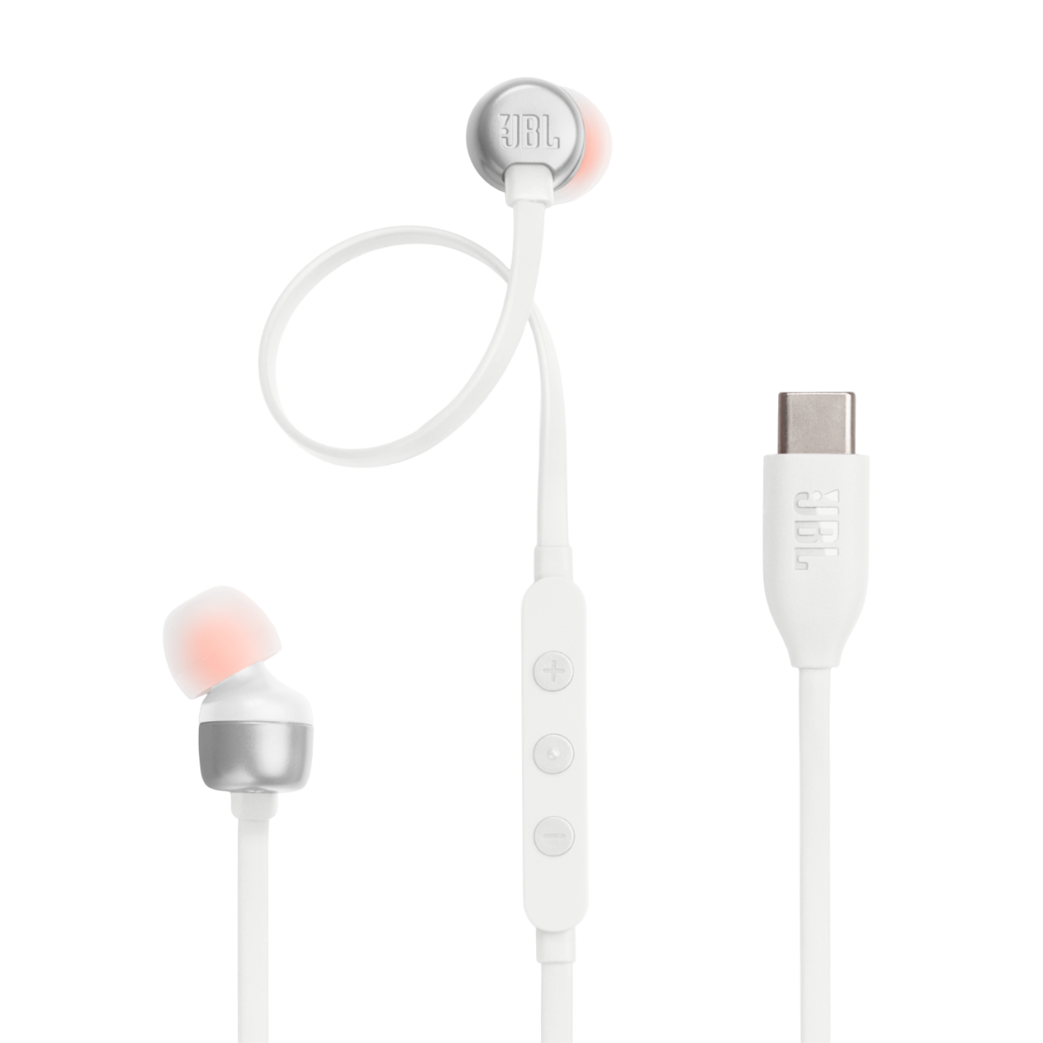 JBL JBL Tune 310c Usb-c Oordopjes Wit