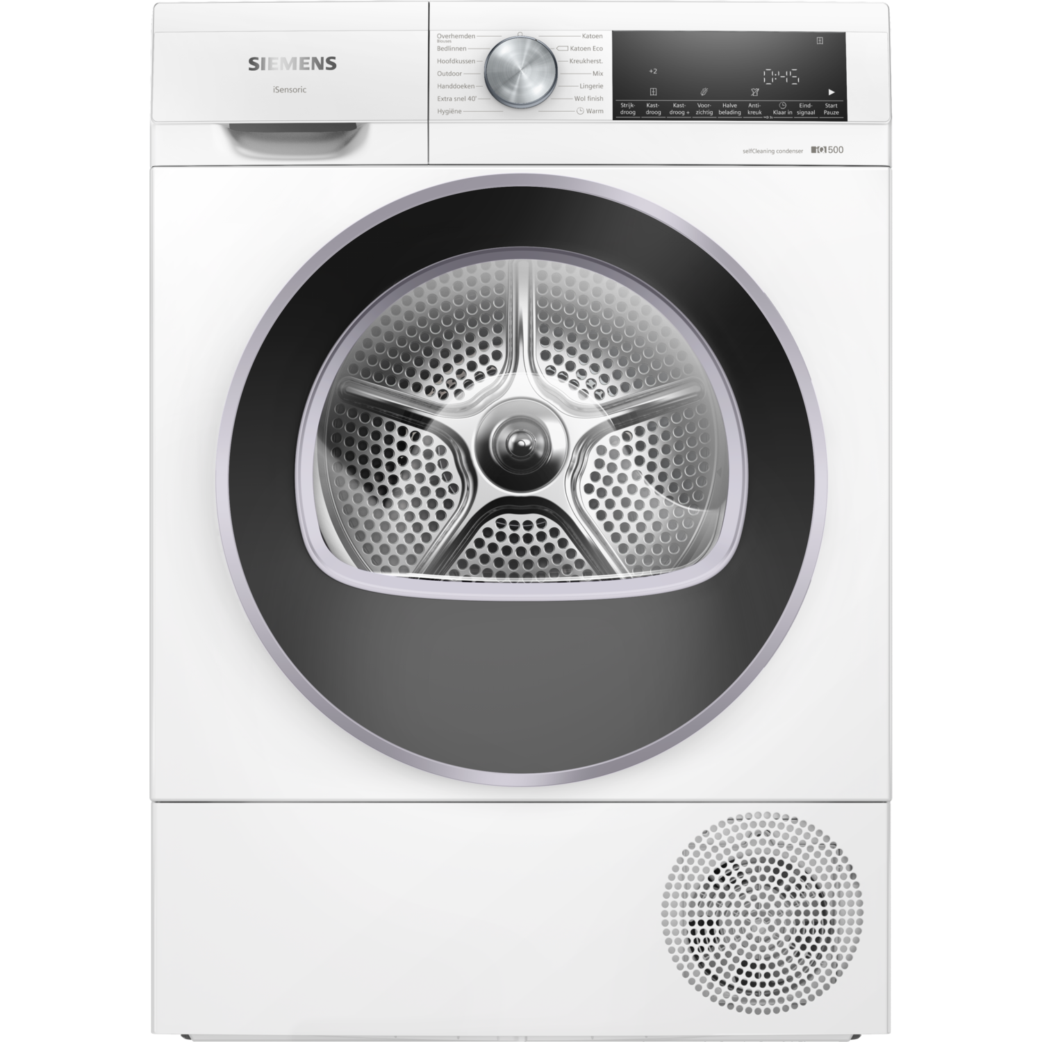 Siemens Siemens Wq45g1d0nl Self Cleaning Condenser - Warmtepompdroger 9 Kg 61 Db Energielabel C