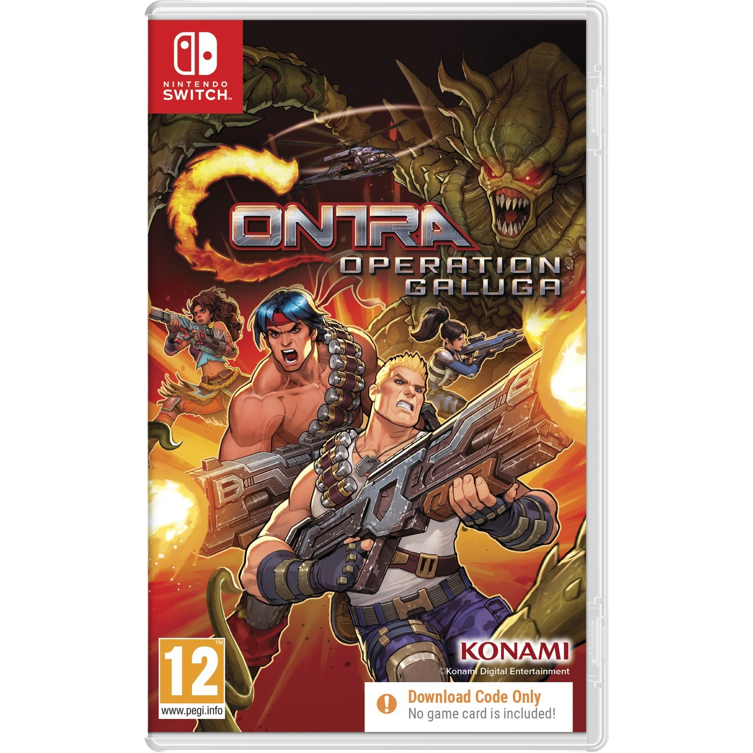 Mindscape Sw Contra: Operation Galuga Nintendo Switch (code In A Box)