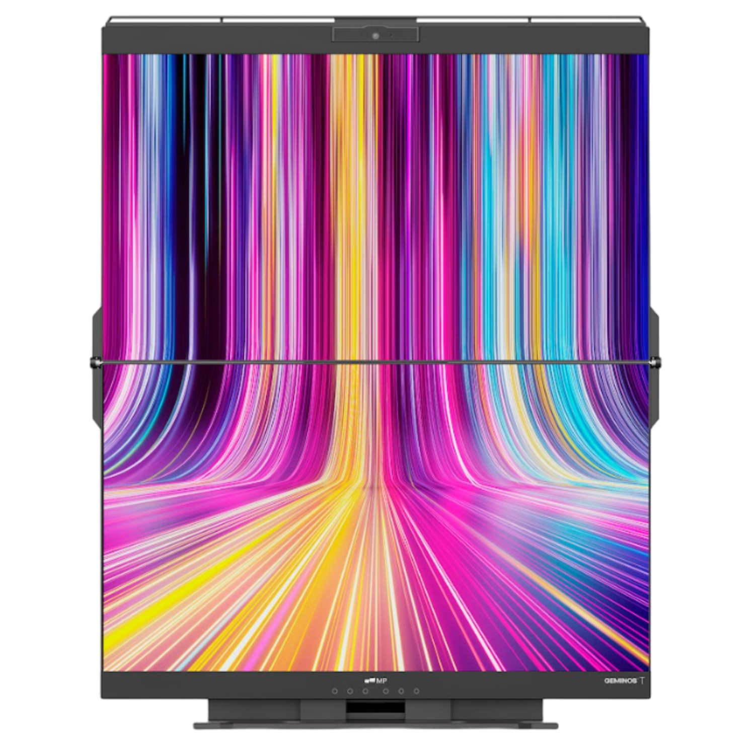 Mobile Pixels Mobile Pixels Geminos T - Gestapelde Monitor 2x 24 Inch 2560 X 1440 (quad Hd) Touch