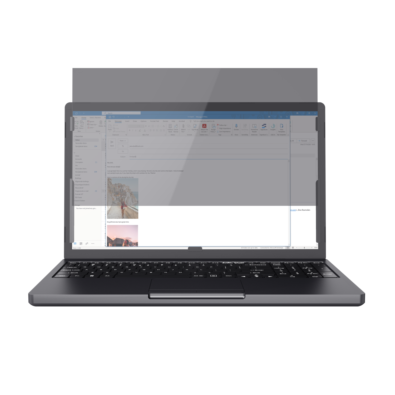 Trust Trust Primo Privacy-filter 14 Inch Screenprotector