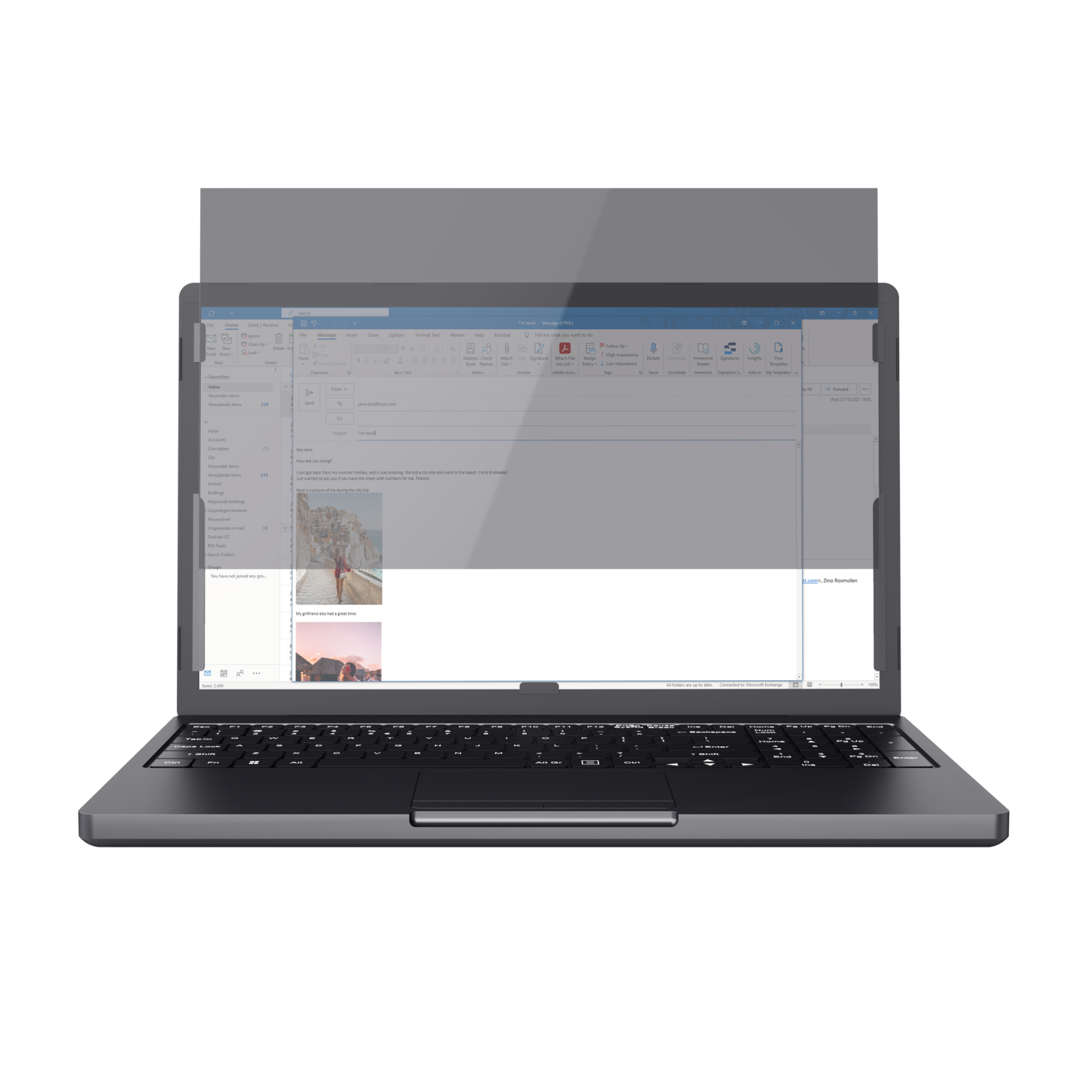 Trust Trust Primo Privacy Filter 15.6 Inch Ja