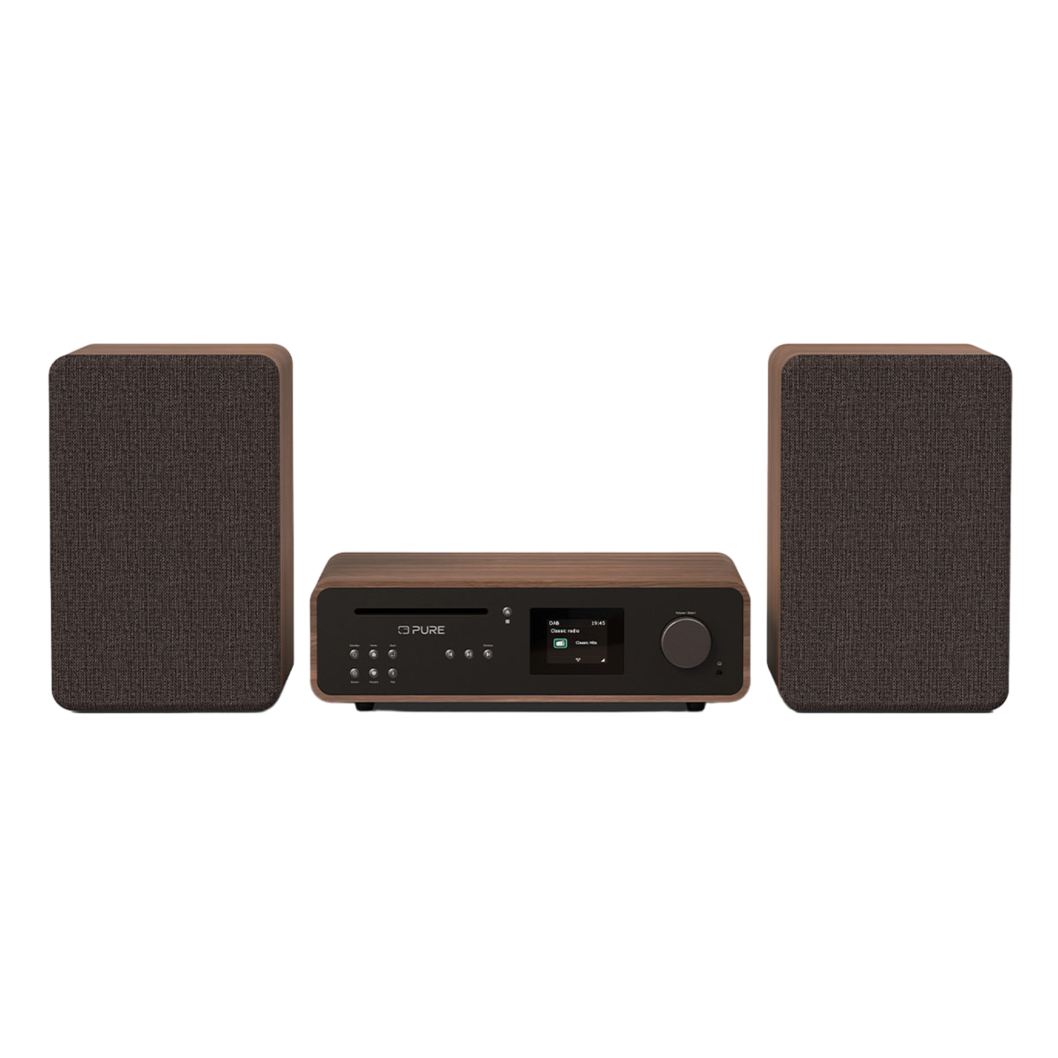 Pure Pure Classic Stereo Stereoset Zwart