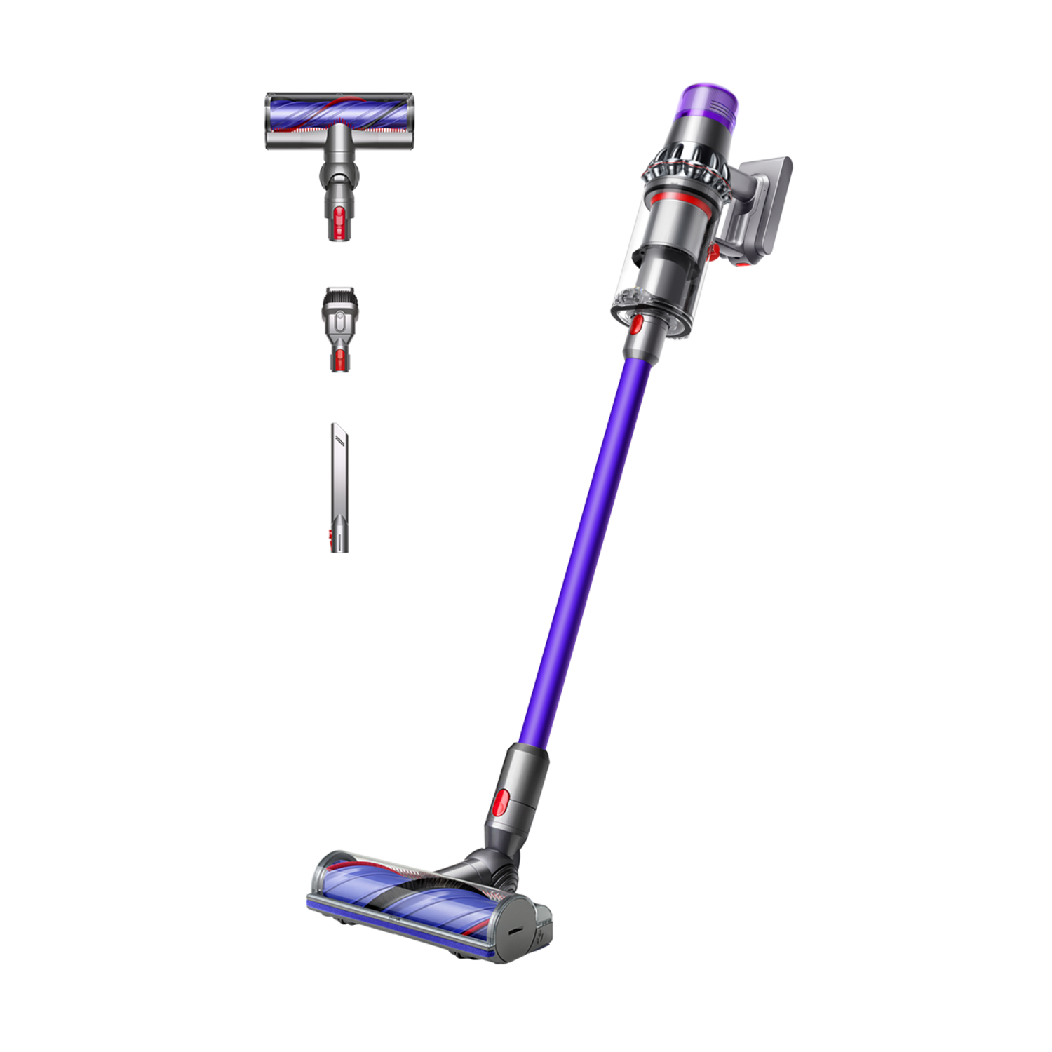 Dyson Dyson V11 Advanced Steelstofzuiger Incl. Kruimelzuiger Paars