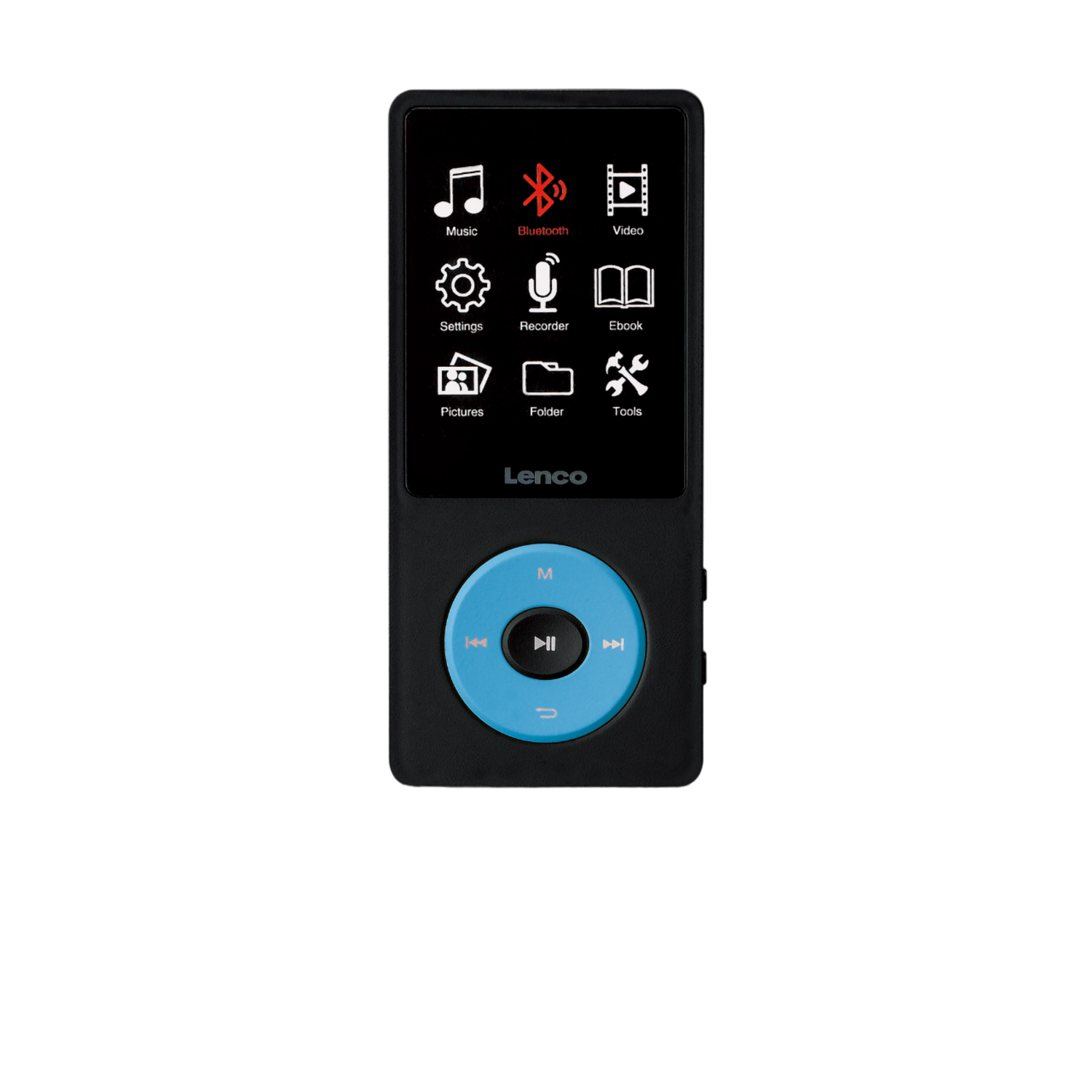 Lenco Lenco Xemio-860bu 8 Gb Mp3-speler Blauw