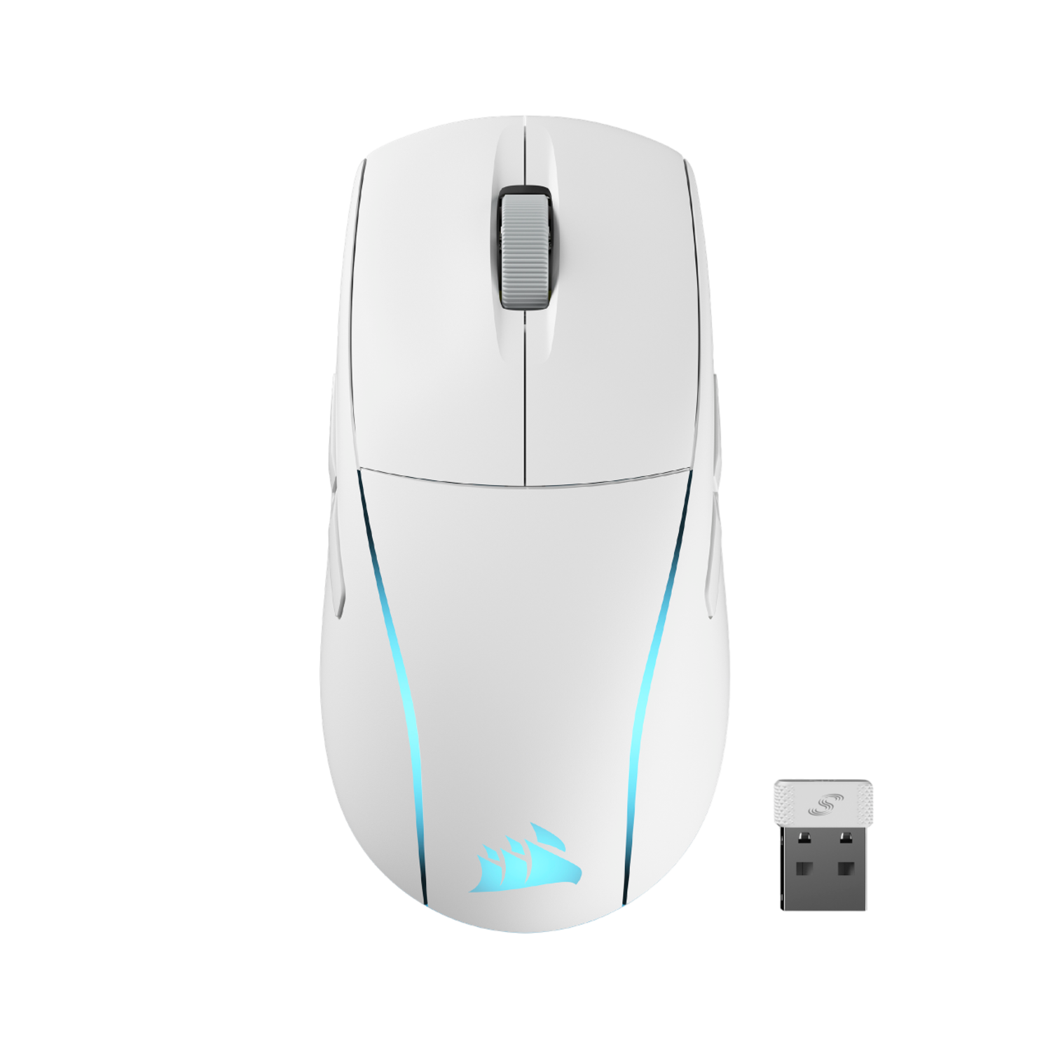 Corsair Corsair M75 Draadloze Gamingmuis - Wit