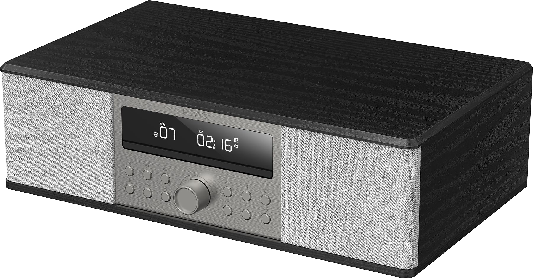 PEAQ Peaq Pdr 290 Dab-radio Zwart