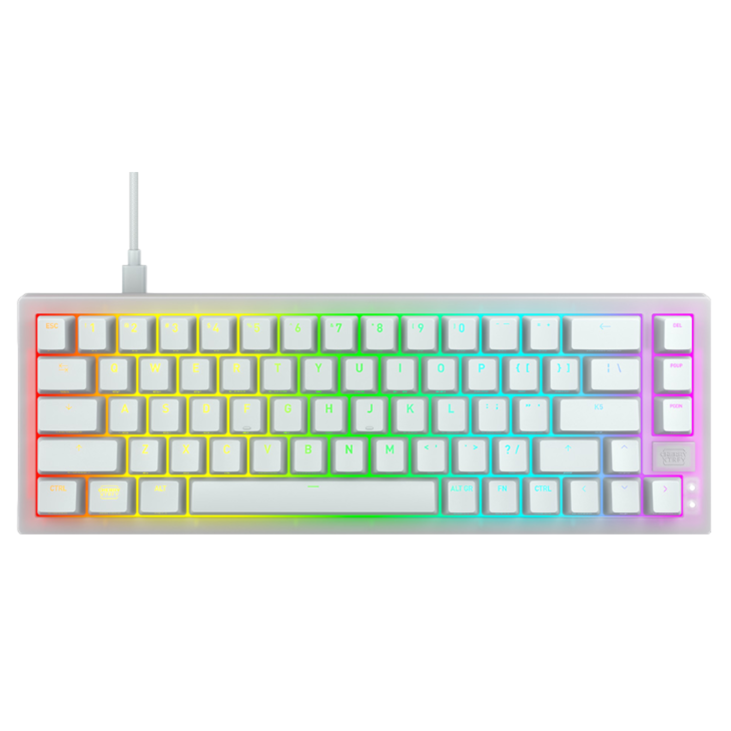 Cherry Xtrfy K5v2 65% Gamingtoetsenbord Mx2 - Wit