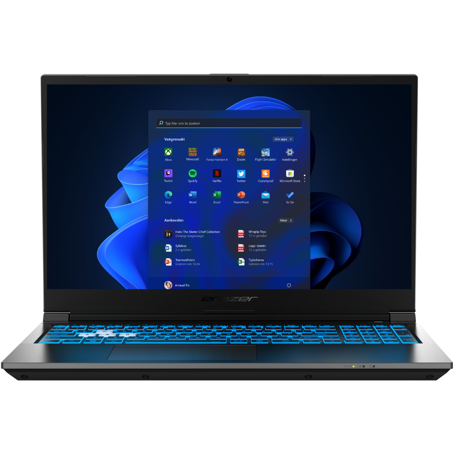 Medion Medion Erazer Deputy P60 Md64642 Nl - 15.6 Inch Intel Core I7 16 Gb 1 Tb Geforce Rtx 4070