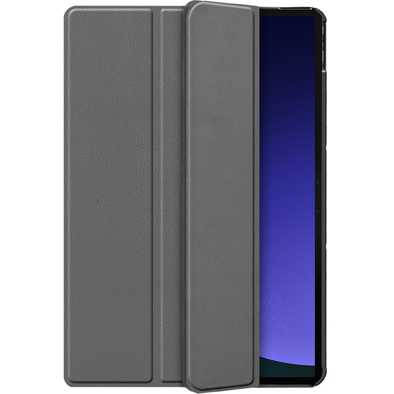 Just in case Just In Case Trifold Case Voor Samsung Galaxy Tab S9 / Fe - Grijs