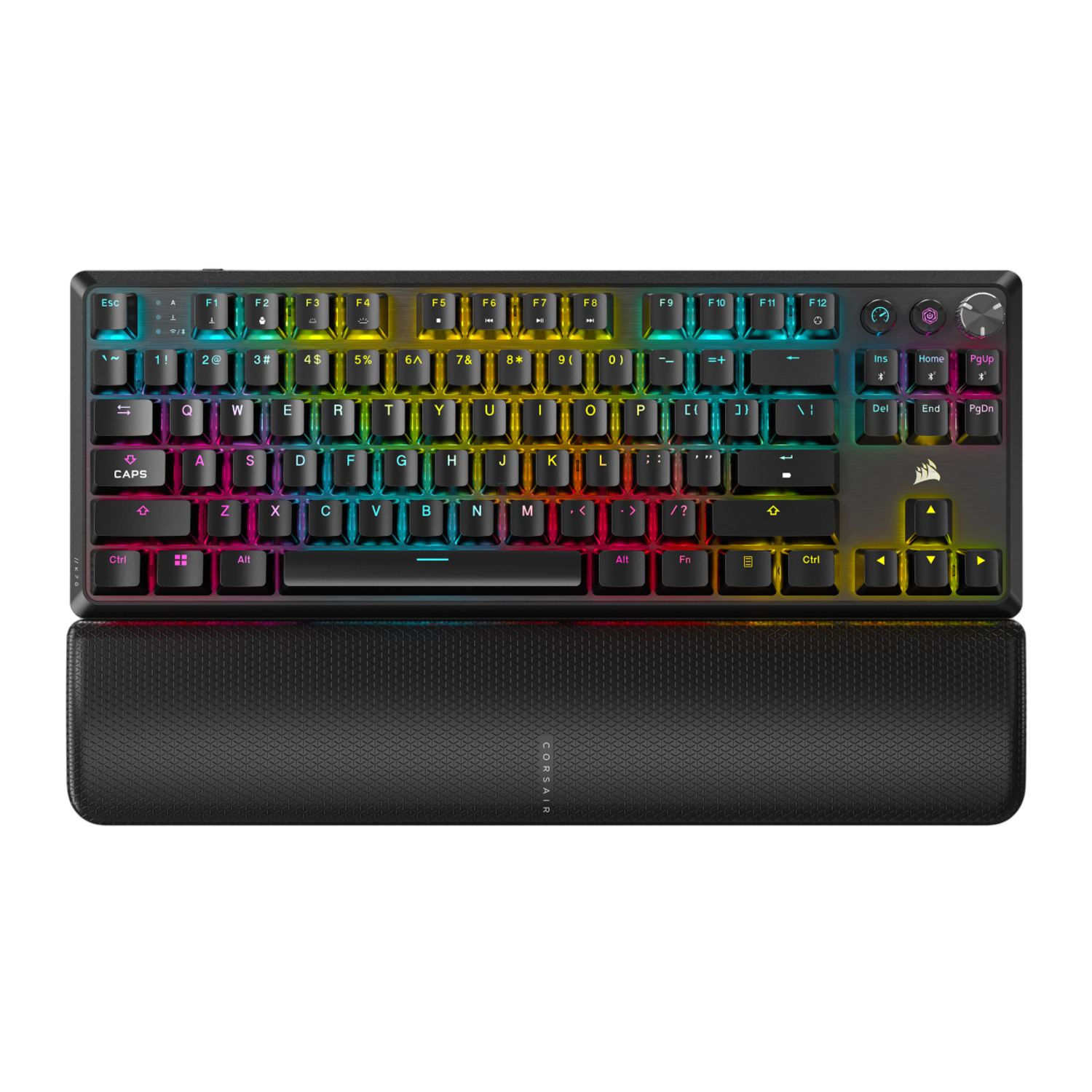 Corsair Corsair K70 Core Tkl Rgb Draadloos Mechanisch Gamingtoetsenbord Zwart