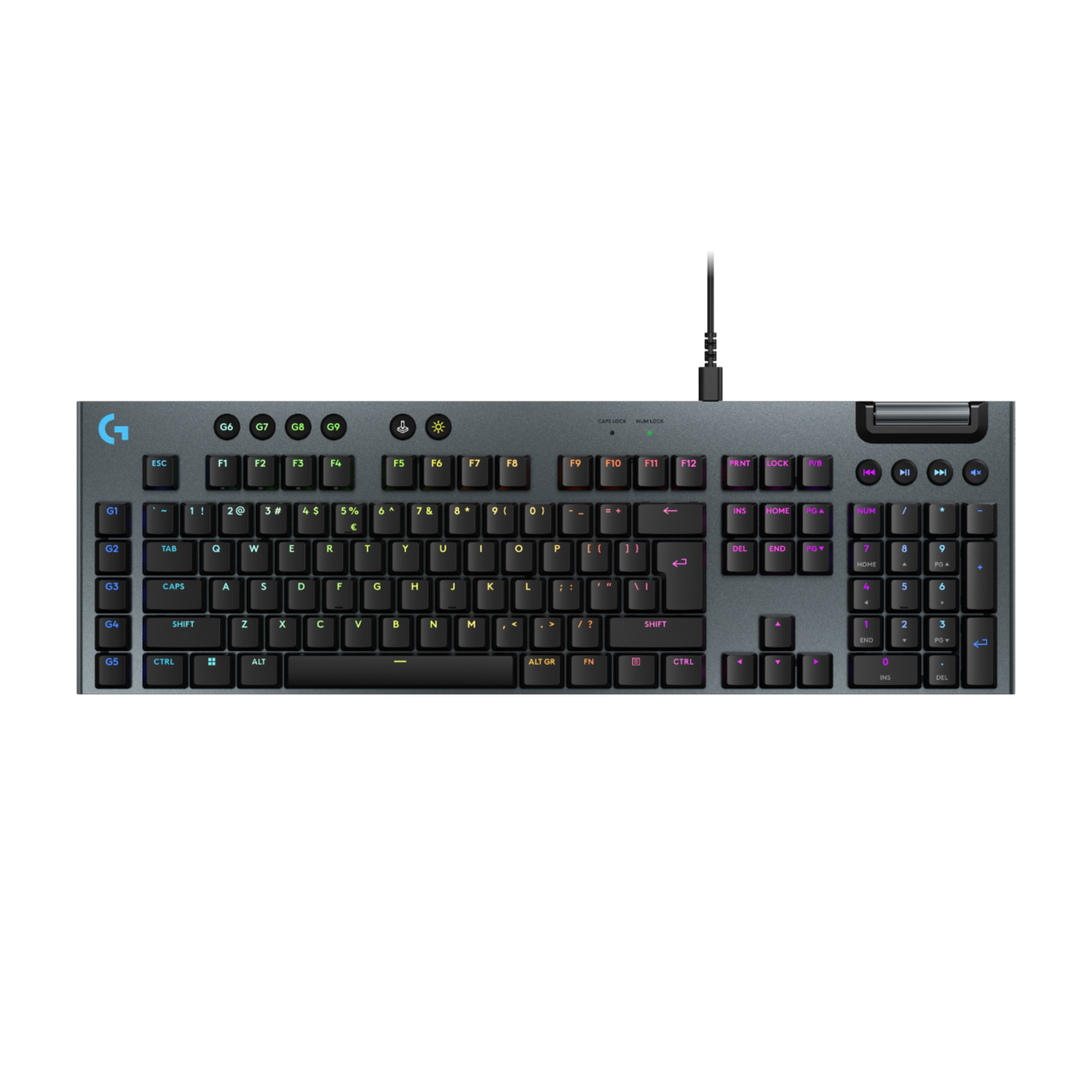 Logitech Logitech G G915x Bedraad Gamingtoetsenbord Zwart