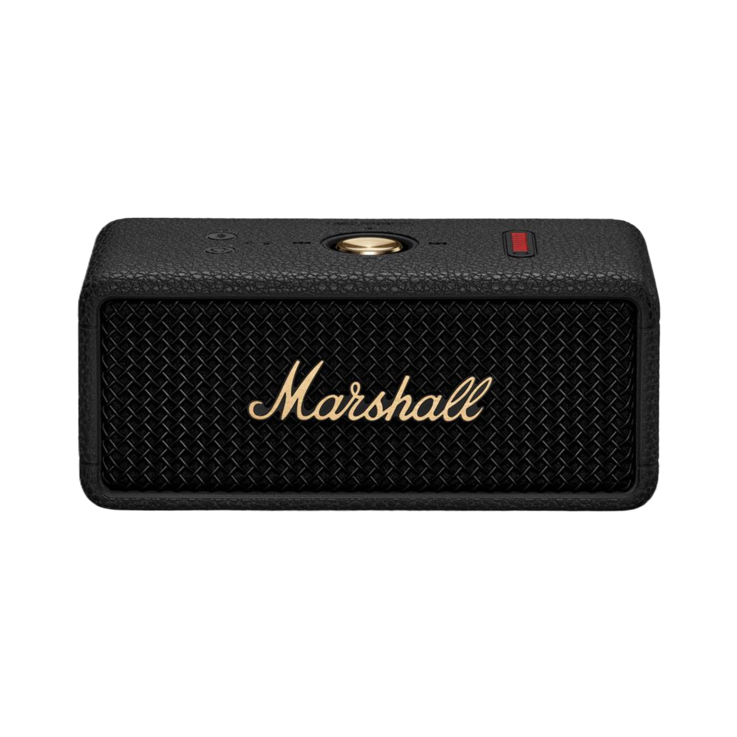 Marshall Marshall Emberton Iii Speaker Bt Black And Brass Bluetooth-speaker - Zwart