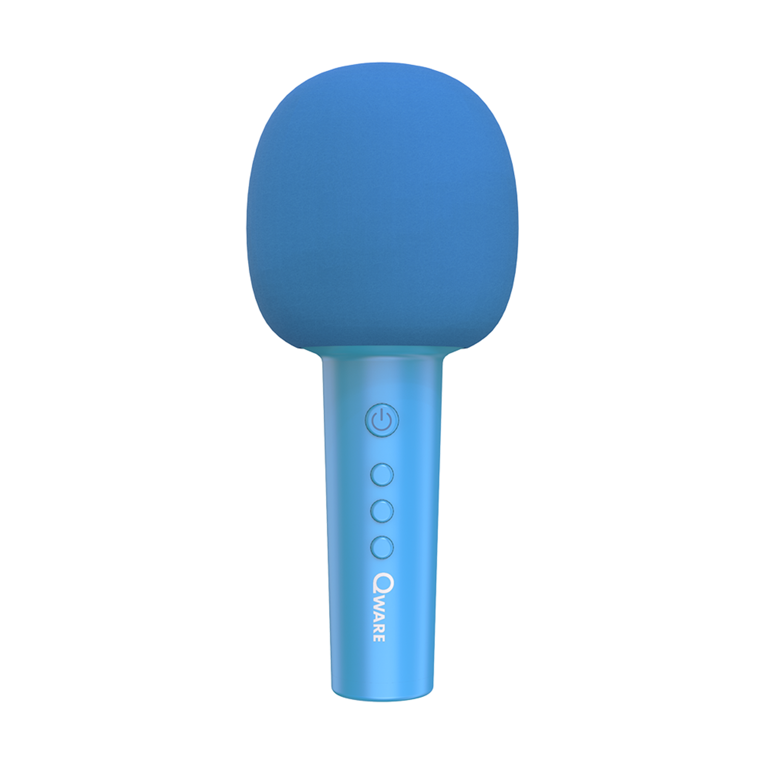Qware Qware Karaoke Handmicrofoon Blauw