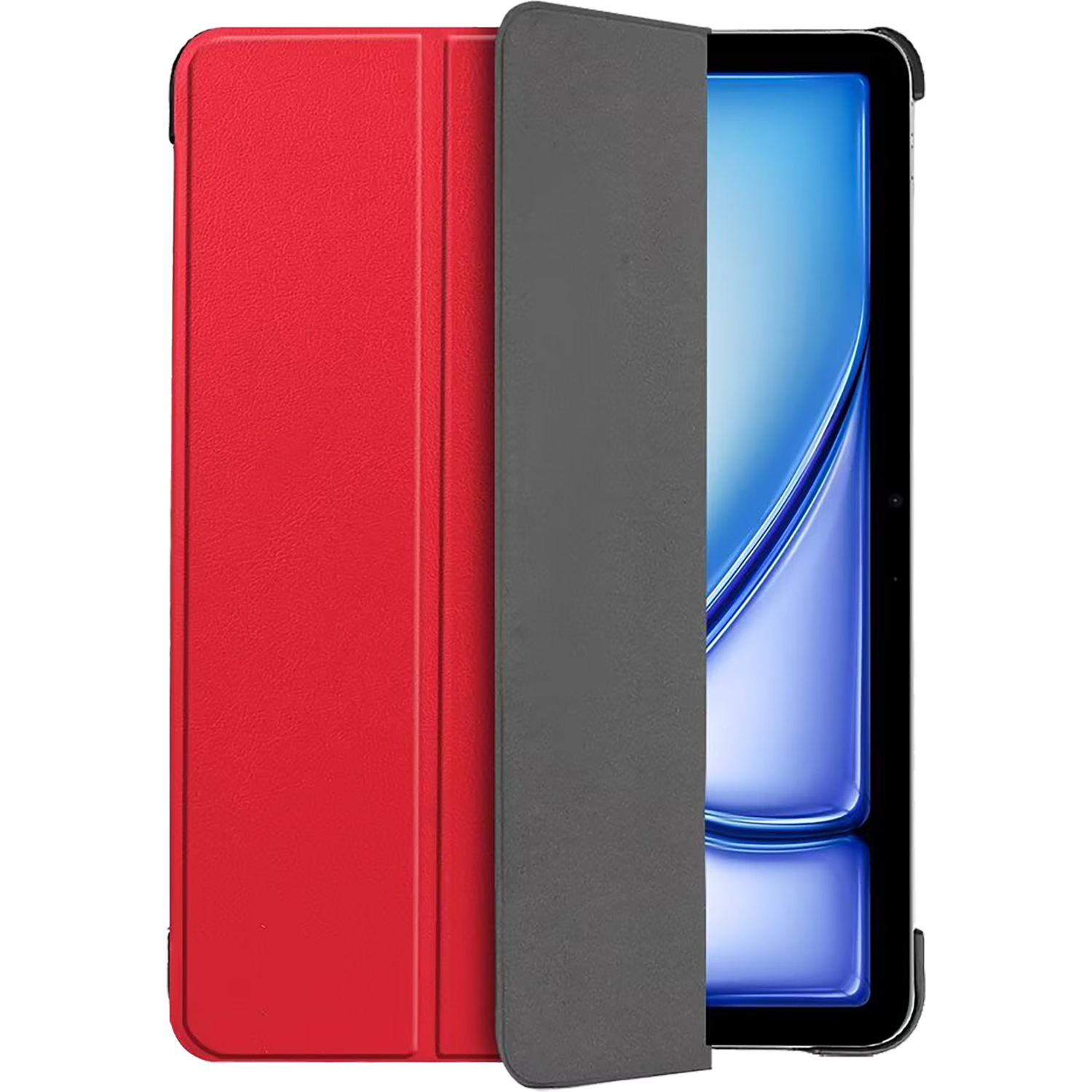 Just in case Just In Case Trifold Case Voor Apple Ipad Air 13 2025 / 2024 - Rood
