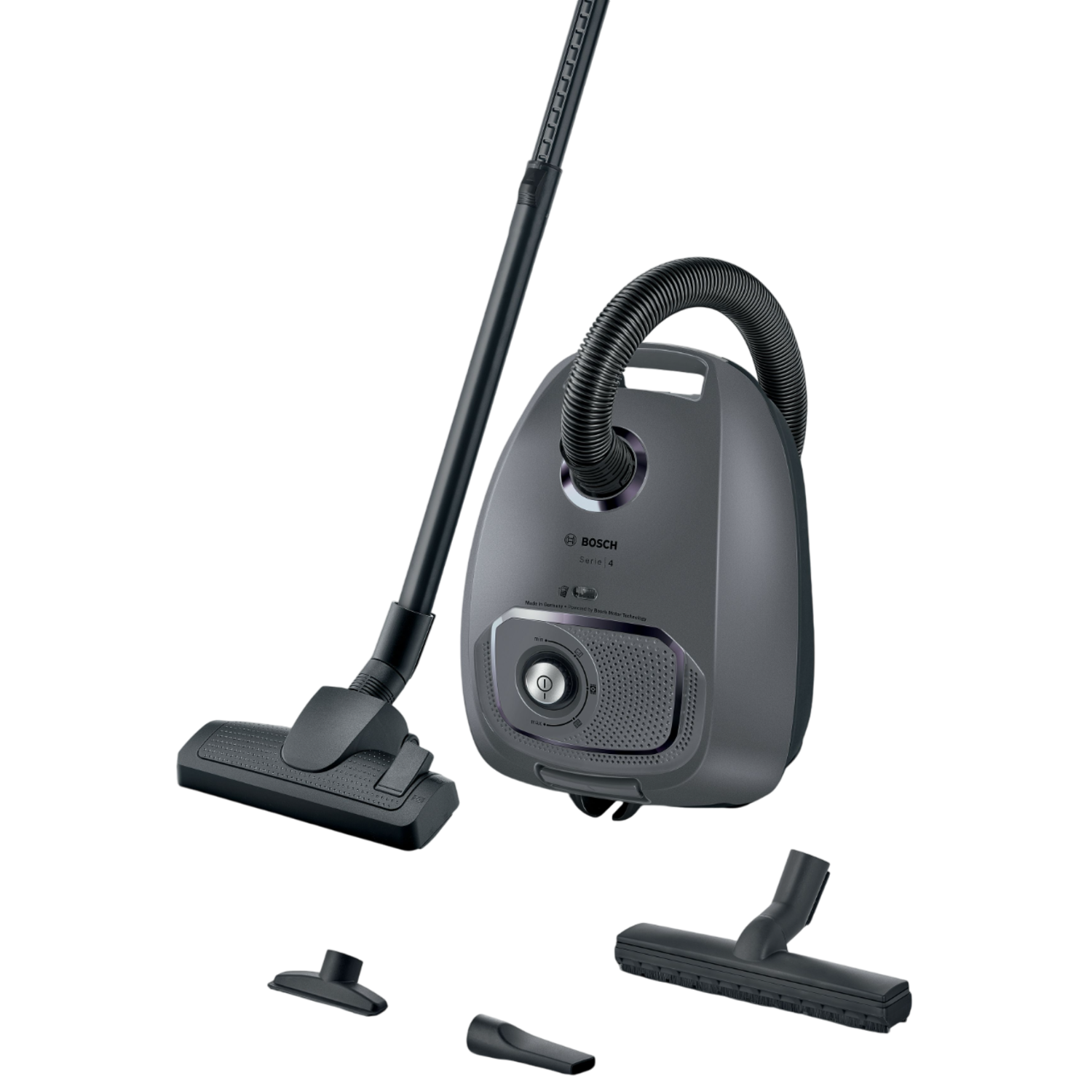 Bosch Bosch Bgl41gr3h Serie 4 Stofzuiger Met Zak Grijs